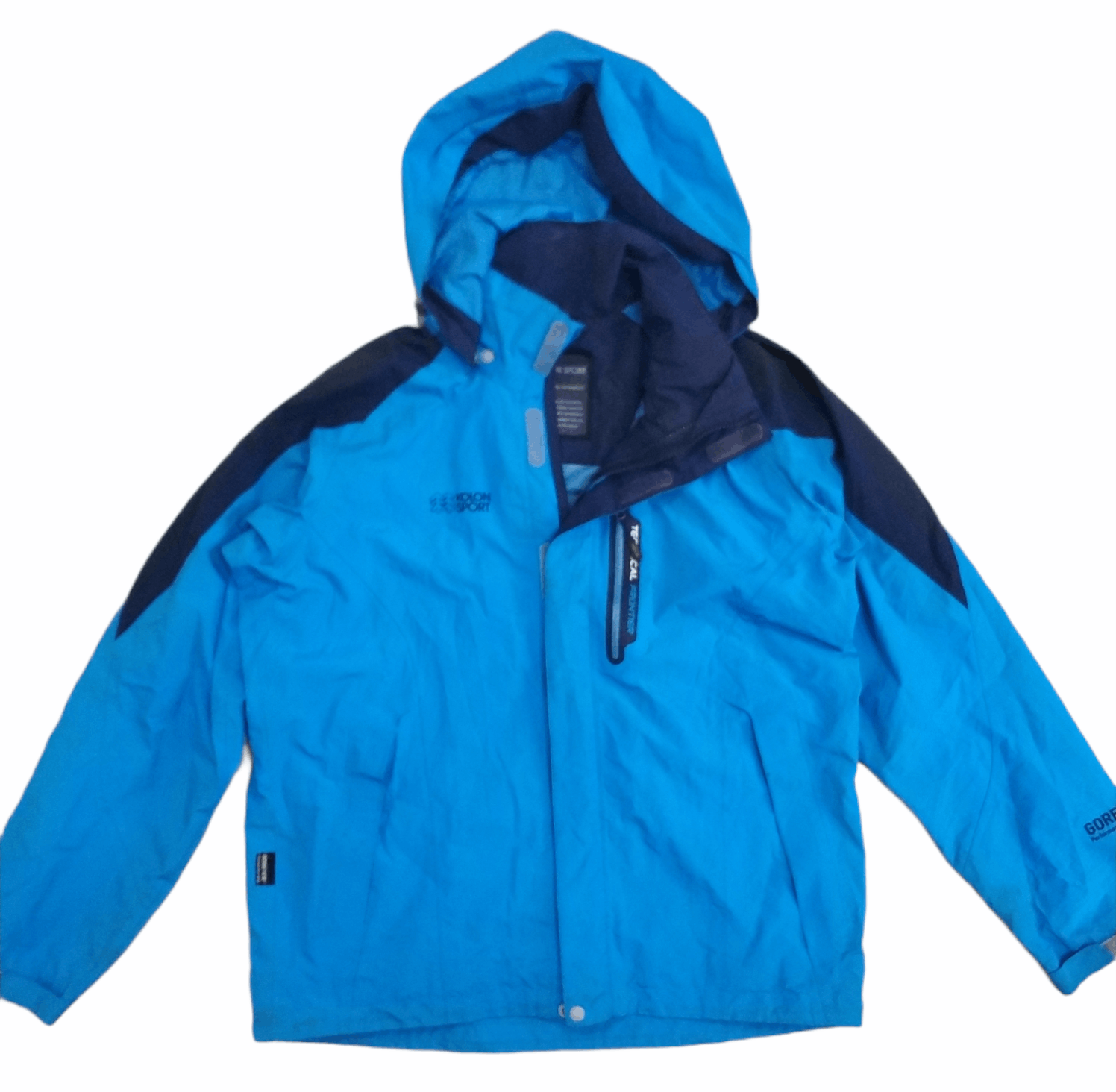 Goretex 🔥Two Tone Blue Goretex Japanese Brand Windbreaker Jackets Size US M / EU 48-50 / 2 - 1 Thumbnail