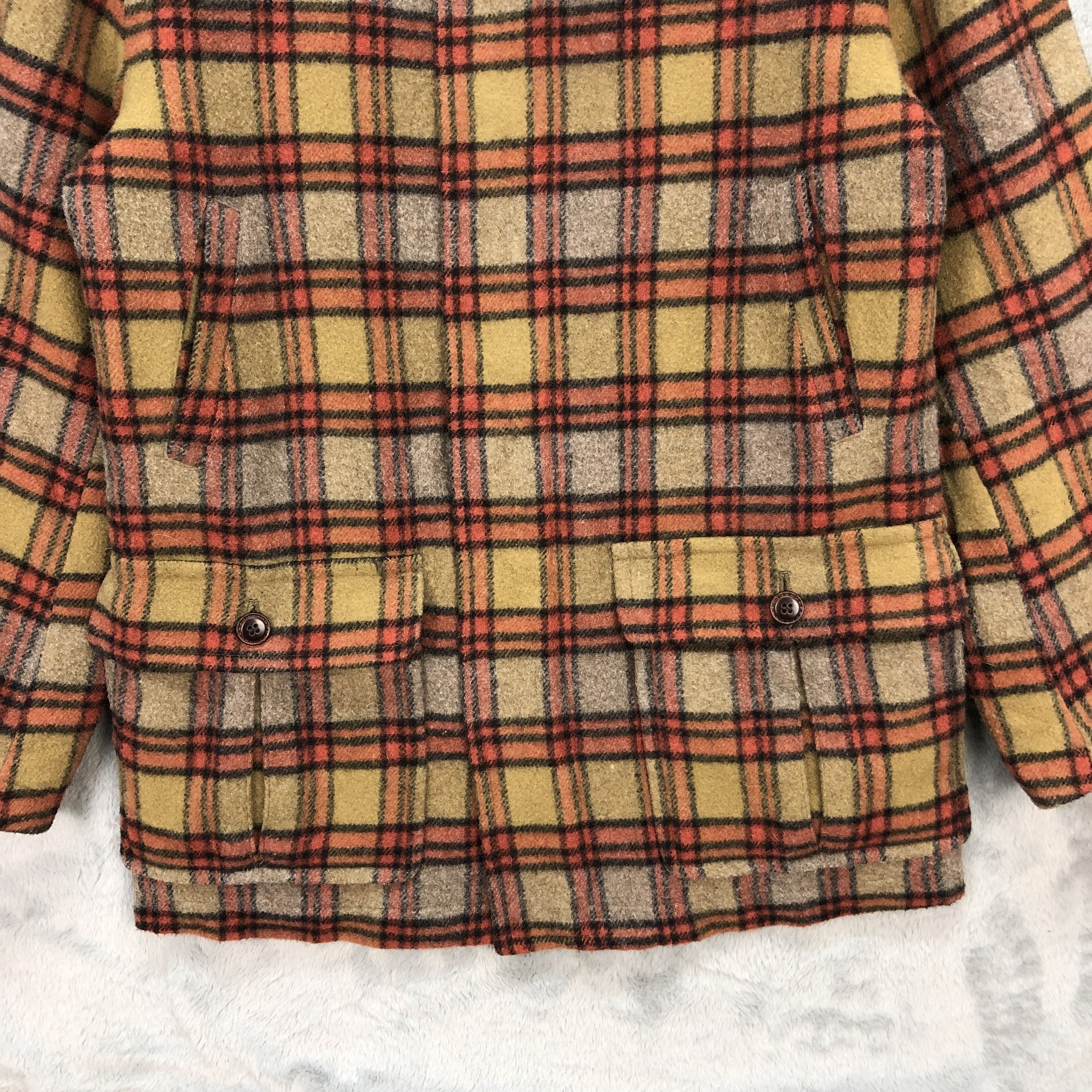 Japanese Brand SHETLAND SHEEPDOG SHELTIE CLUB WOOL TARTAN JACKET #5545-196 Size US M / EU 48-50 / 2 - 3 Thumbnail