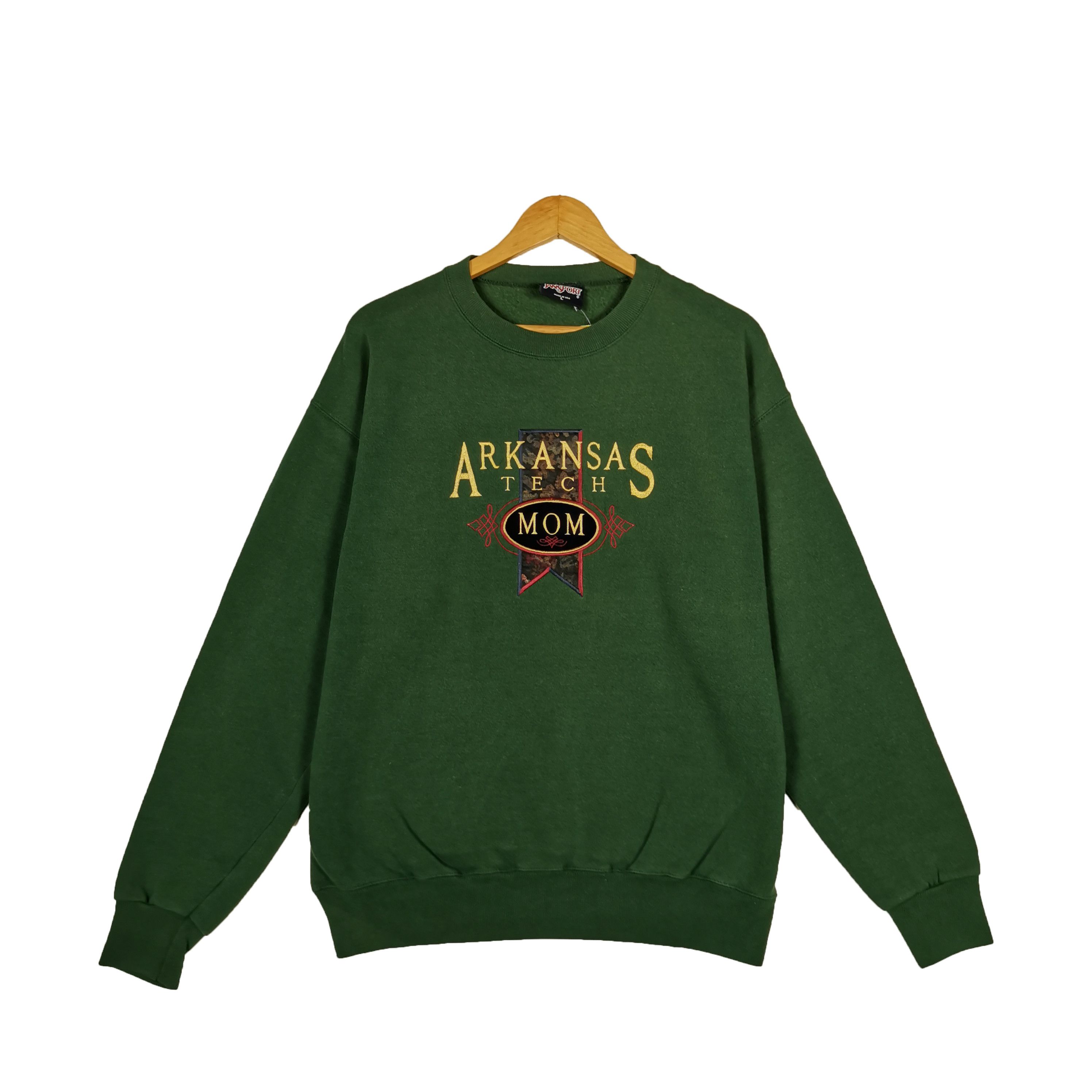 Jansport × Vintage Vintage Jansport Sweatshirt Arkansas Tech Mom Sweater Size US L / EU 52-54 / 3 - 1 Thumbnail