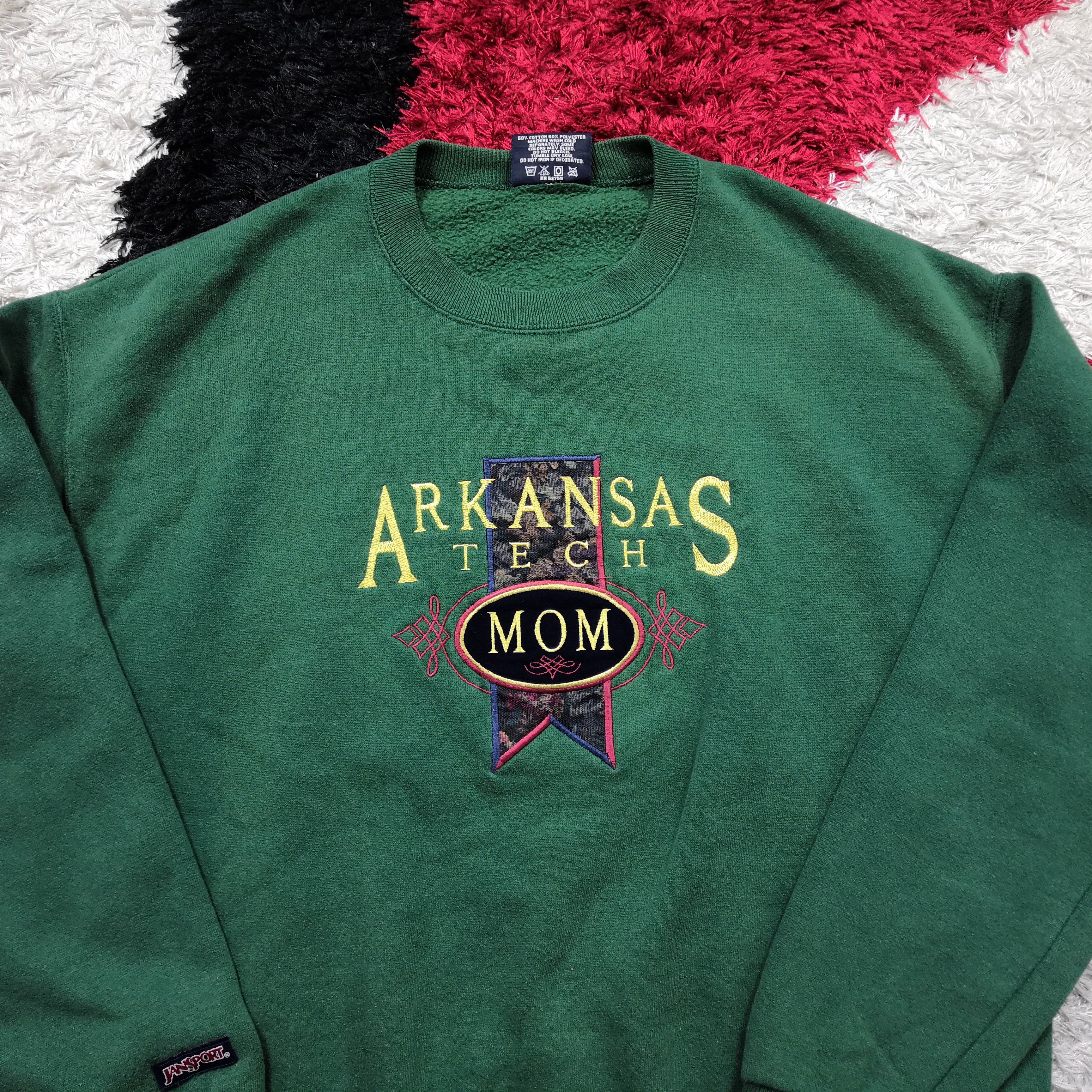 Jansport × Vintage Vintage Jansport Sweatshirt Arkansas Tech Mom Sweater Size US L / EU 52-54 / 3 - 2 Thumbnail