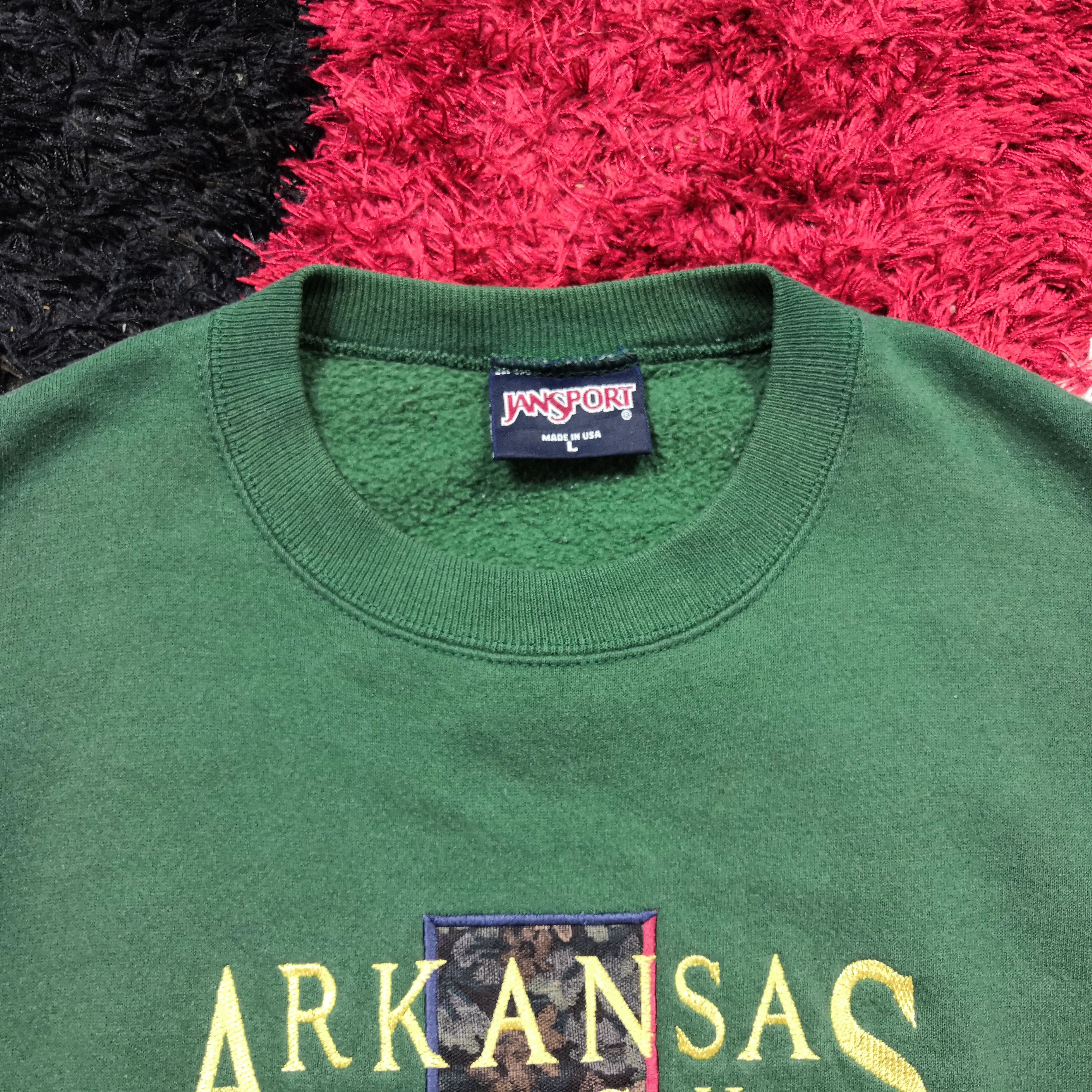 Jansport × Vintage Vintage Jansport Sweatshirt Arkansas Tech Mom Sweater Size US L / EU 52-54 / 3 - 4 Thumbnail