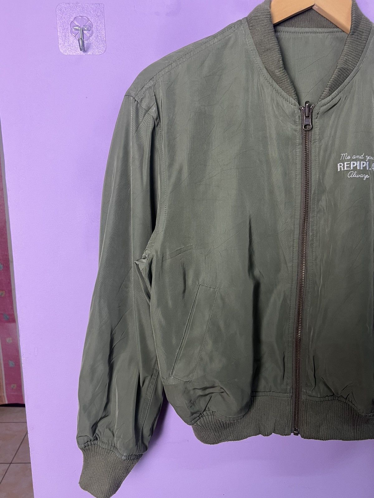 Japanese Brand 🔥Rare Reversible Repipi Armario Flight Jacket Size US M / EU 48-50 / 2 - 11 Thumbnail
