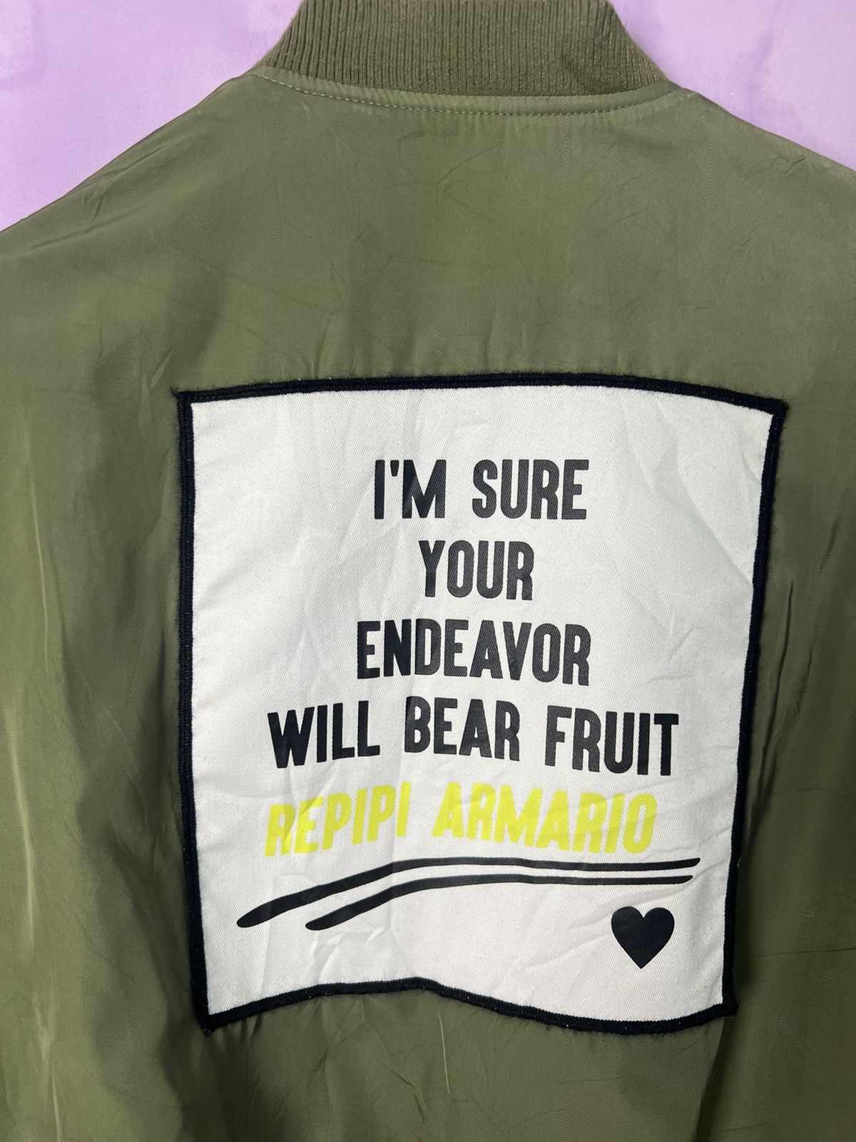 Japanese Brand 🔥Rare Reversible Repipi Armario Flight Jacket Size US M / EU 48-50 / 2 - 14 Thumbnail