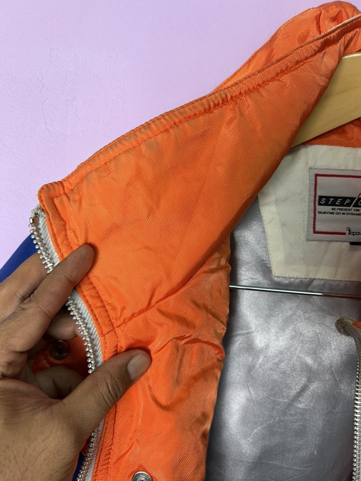 Japanese Brand 🔥Rare Step Cross Japana Zipper Jackets Size US L / EU 52-54 / 3 - 12 Thumbnail