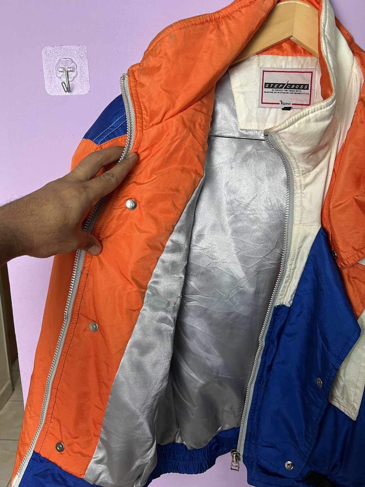 Japanese Brand 🔥Rare Step Cross Japana Zipper Jackets Size US L / EU 52-54 / 3 - 11 Thumbnail
