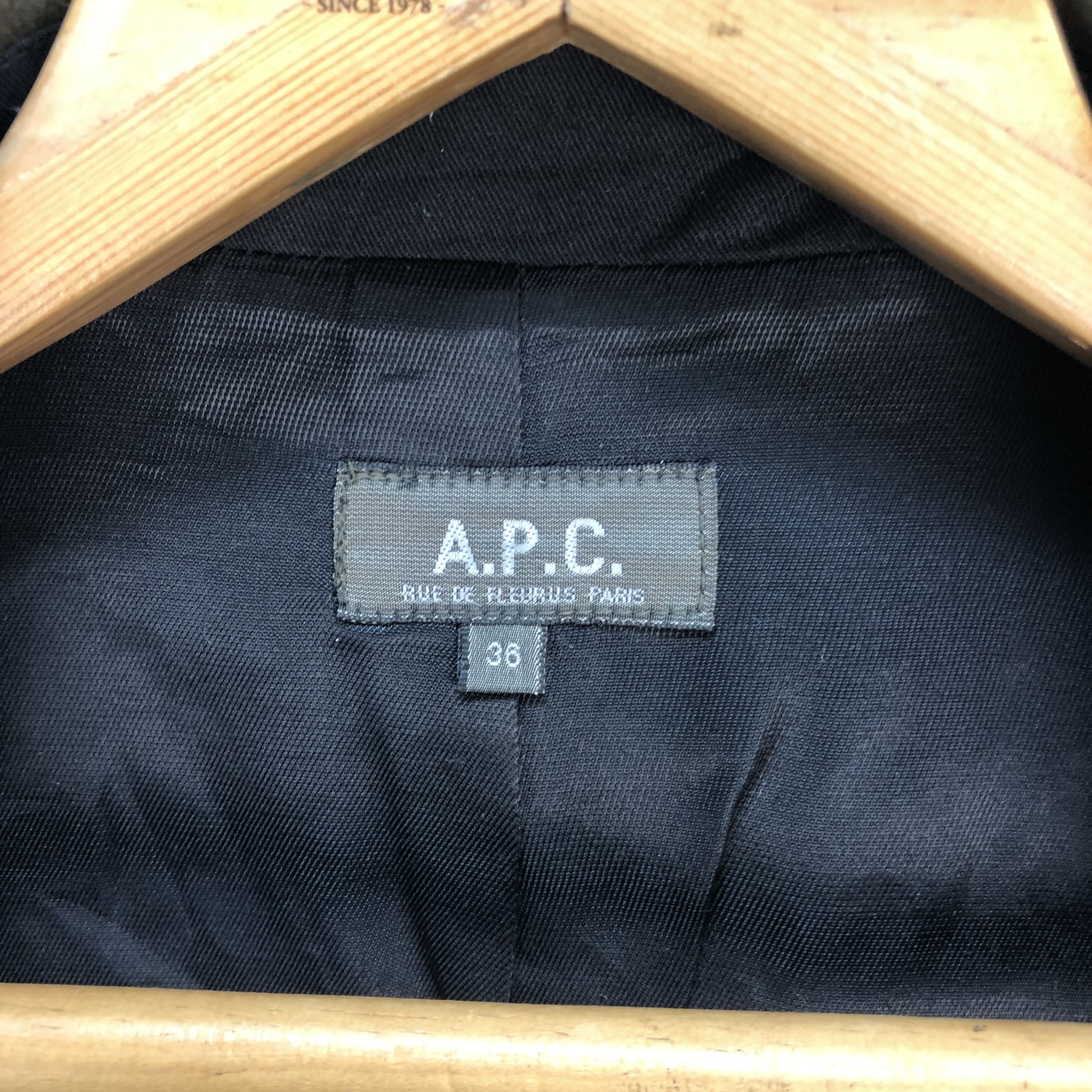 A.P.C. VINTAGE A.P.C. COTTON WAXED JACKET #5758-205 Size US XS / EU 42 / 0 - 7 Thumbnail