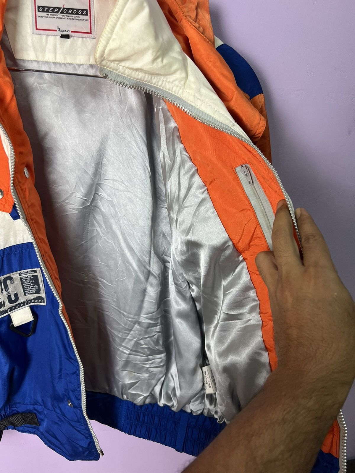 Japanese Brand 🔥Rare Step Cross Japana Zipper Jackets Size US L / EU 52-54 / 3 - 17 Thumbnail
