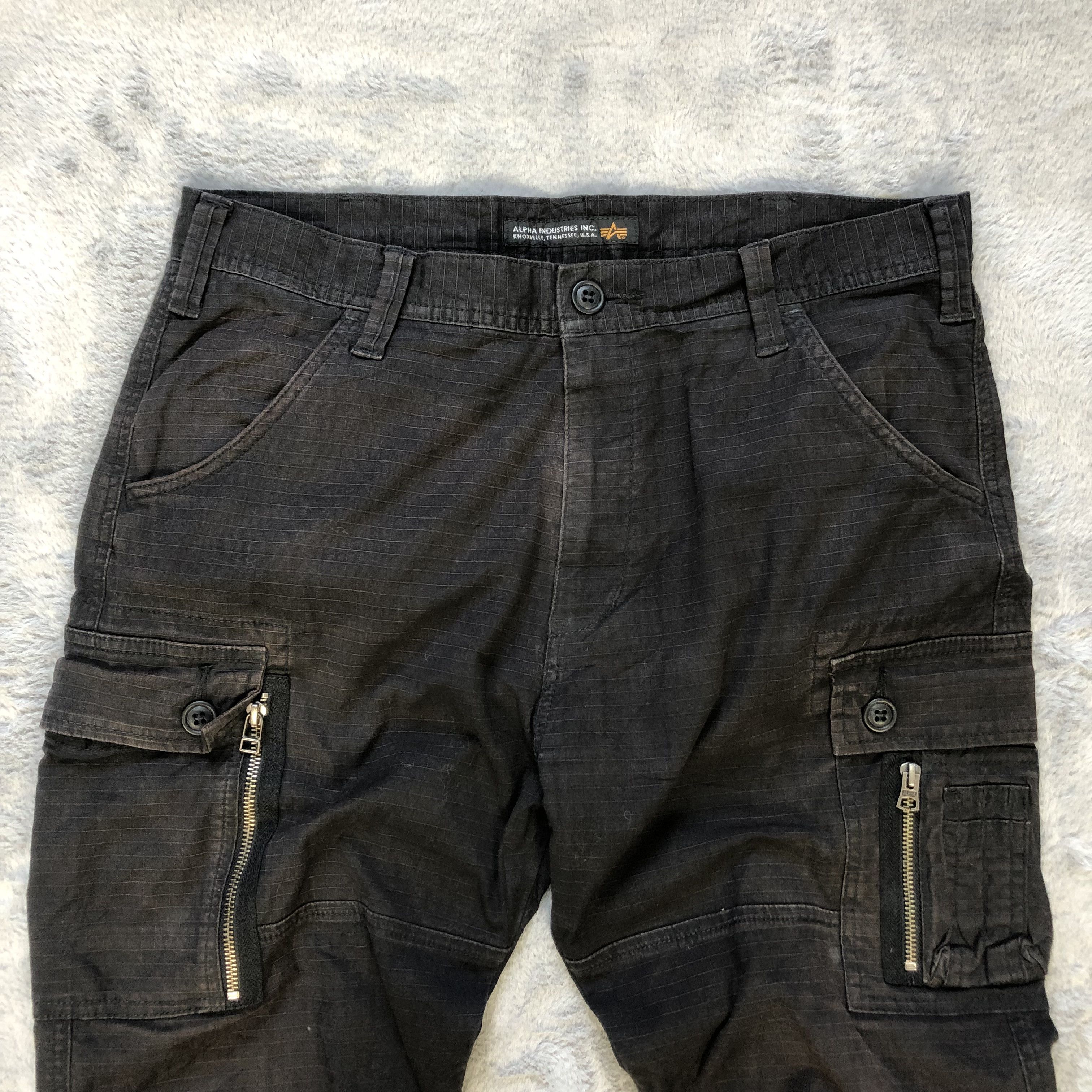 Alpha Industries ALPHA INDUSTRIES 8 POCKETS CARGO PANTS #6382-221 Size US 34 / EU 50 - 2 Thumbnail