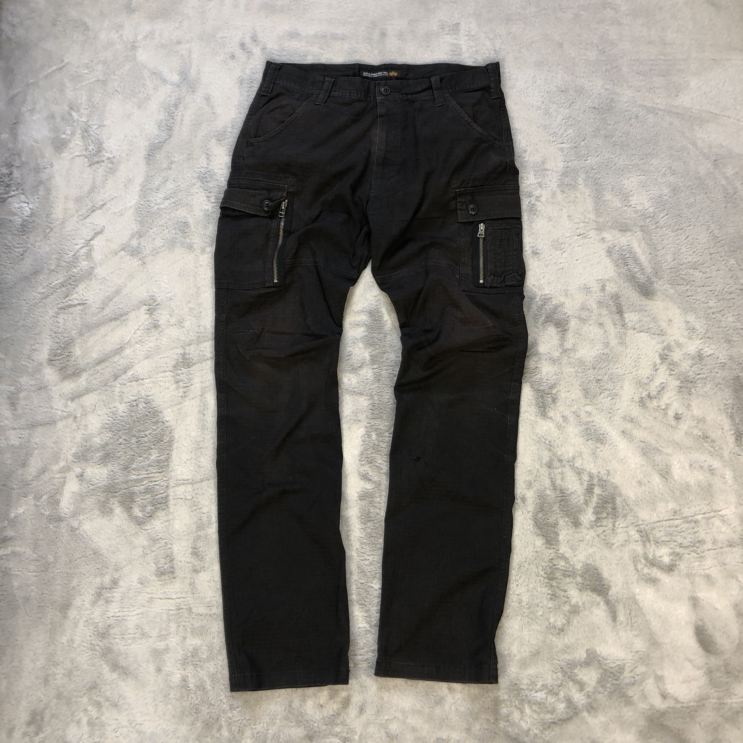 Alpha Industries ALPHA INDUSTRIES 8 POCKETS CARGO PANTS #6382-221 Size US 34 / EU 50 - 1 Thumbnail