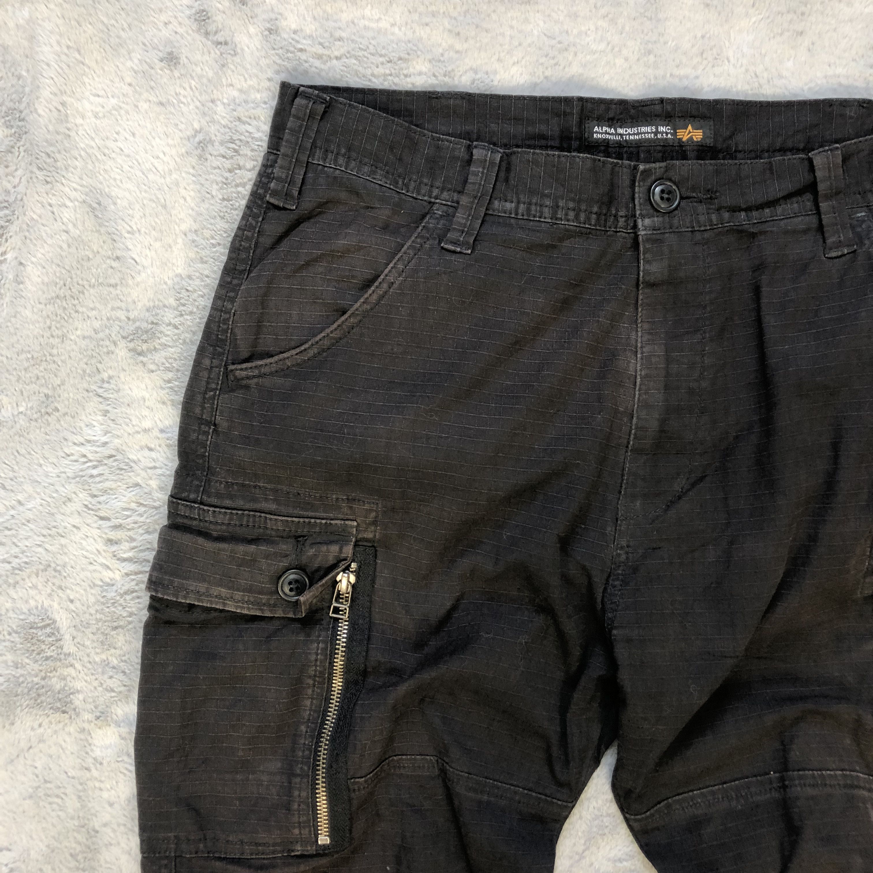 Alpha Industries ALPHA INDUSTRIES 8 POCKETS CARGO PANTS #6382-221 Size US 34 / EU 50 - 3 Thumbnail