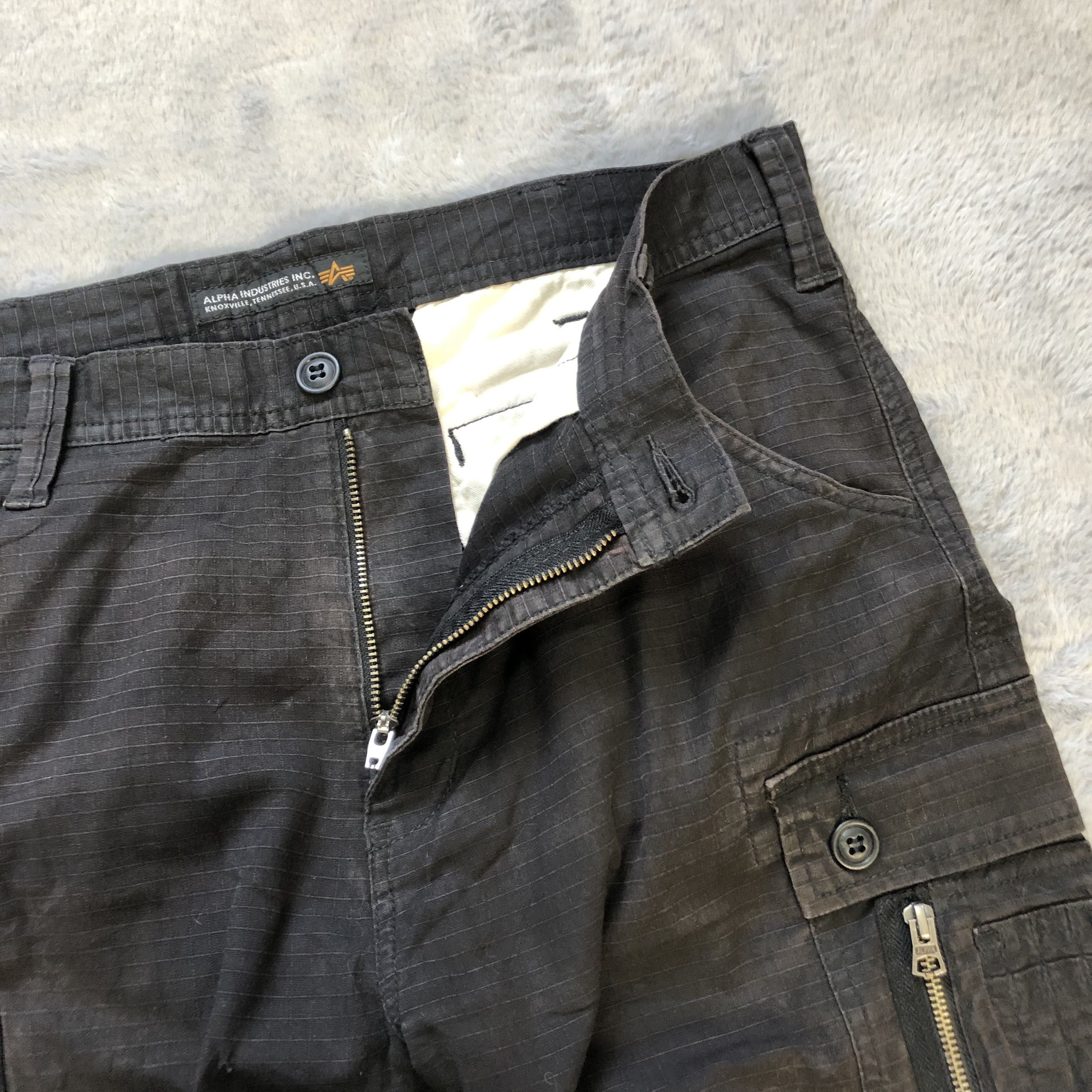 Alpha Industries ALPHA INDUSTRIES 8 POCKETS CARGO PANTS #6382-221 Size US 34 / EU 50 - 5 Thumbnail