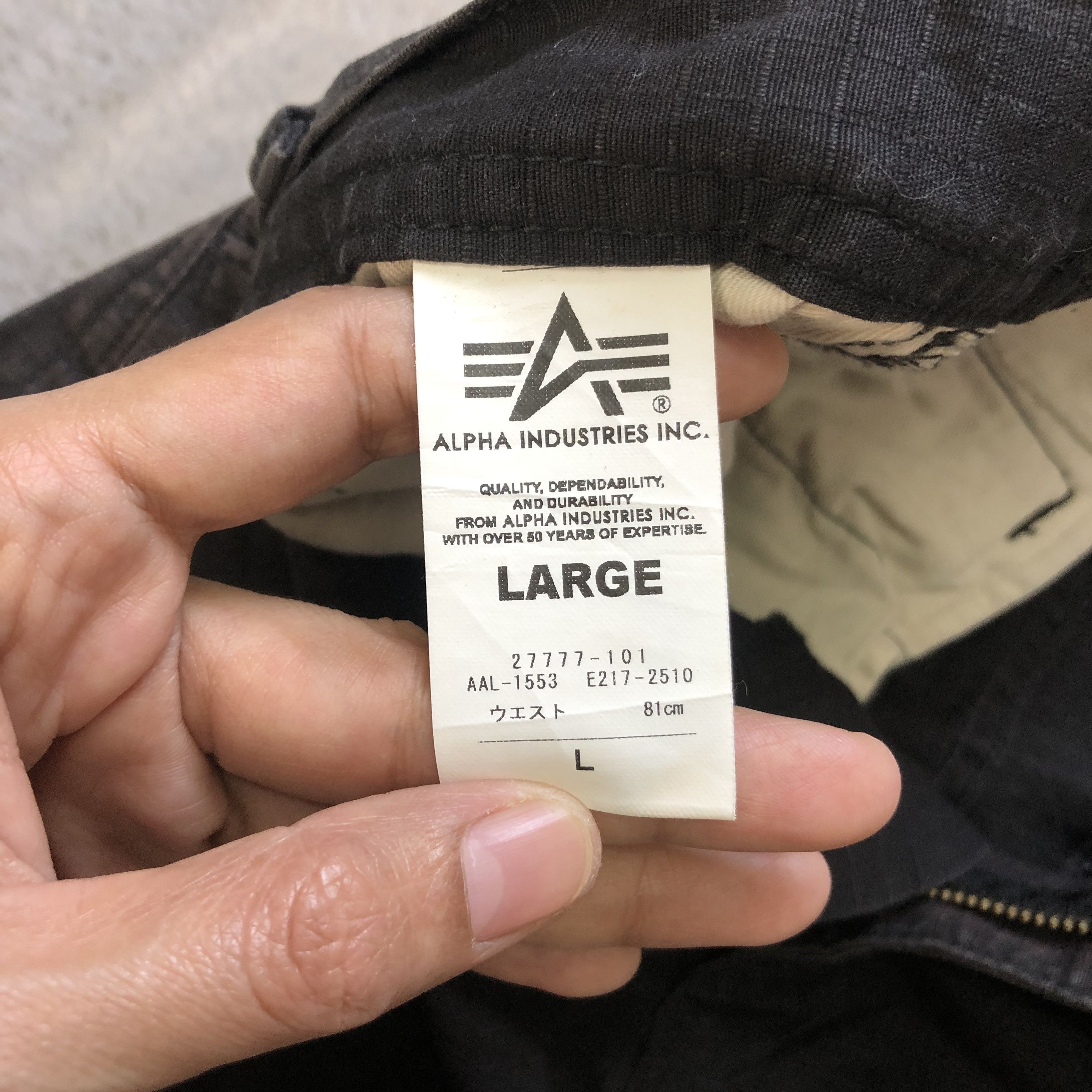 Alpha Industries ALPHA INDUSTRIES 8 POCKETS CARGO PANTS #6382-221 Size US 34 / EU 50 - 10 Thumbnail