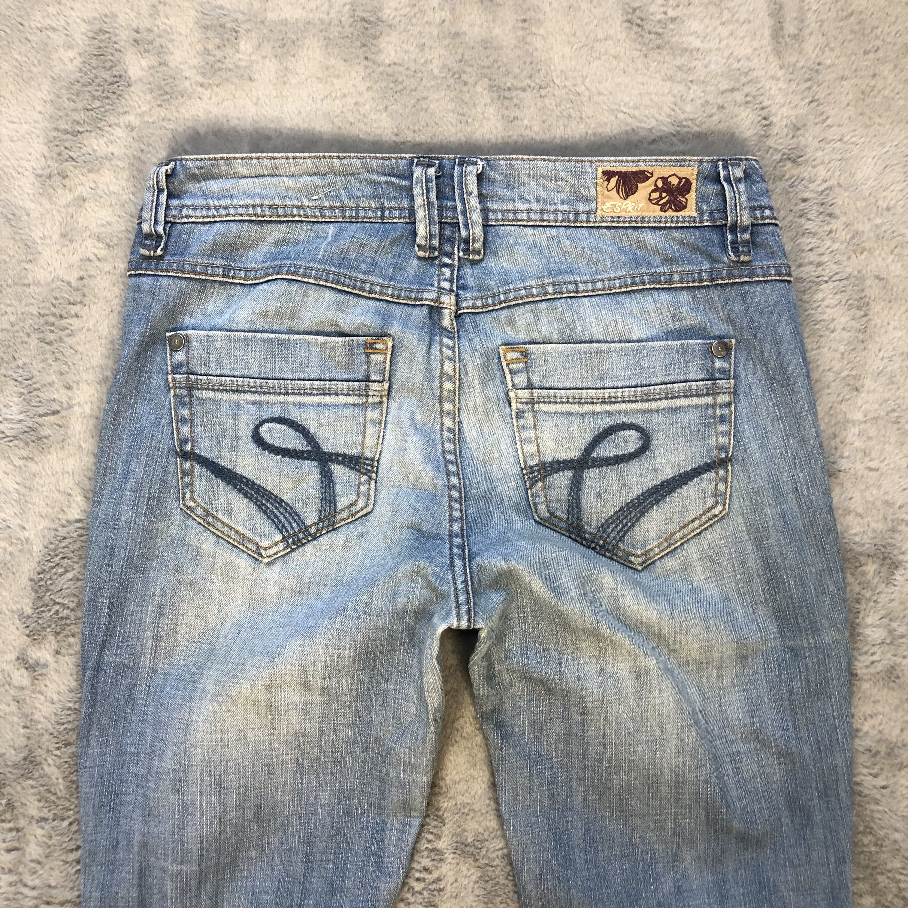 Esprit VINTAGE ESPRIT LIGHT WASH JEANS #6385-221 Size 31" - 17 Thumbnail