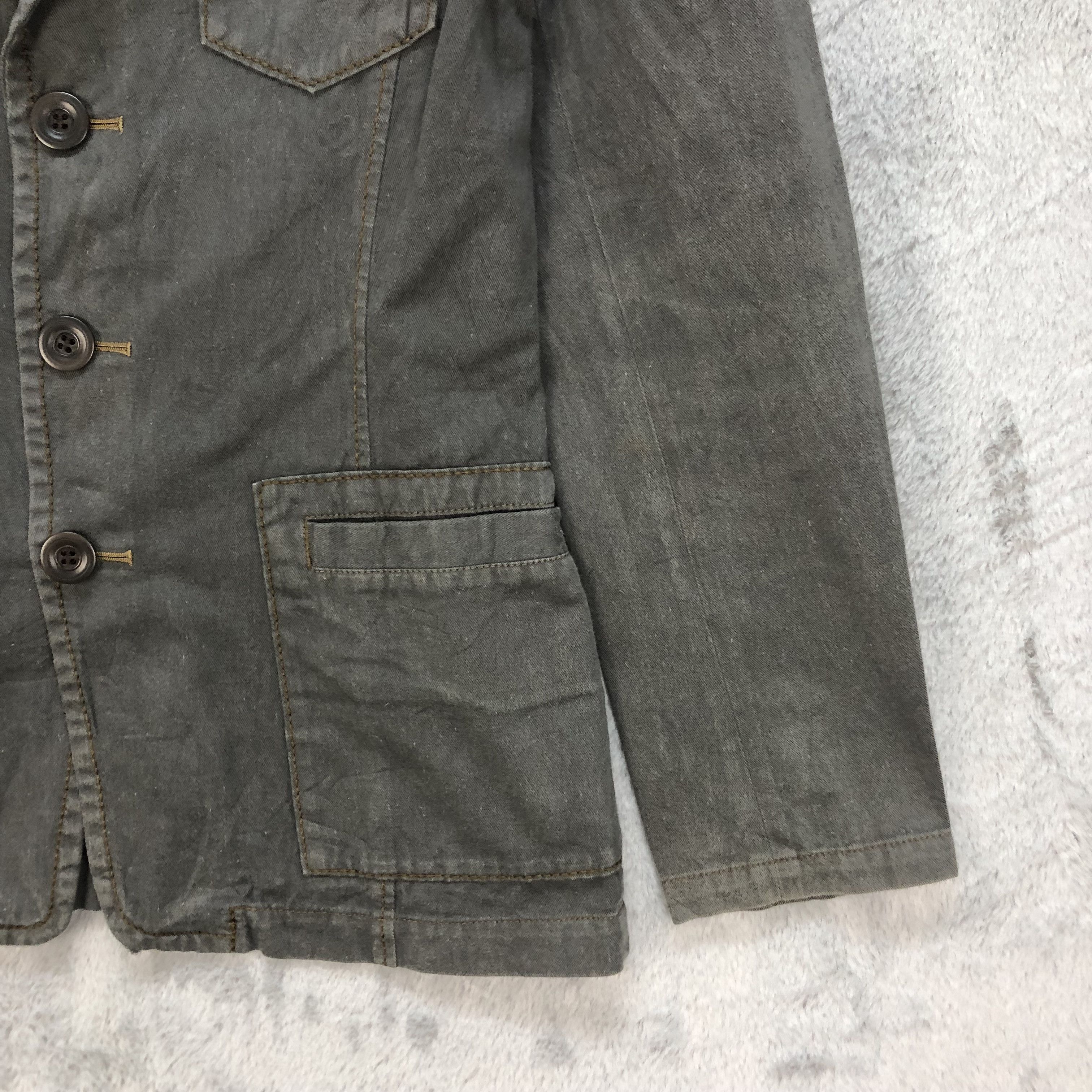 Japanese Brand HEMWORK SLIM FIT CASUAL JACKET FASHION STYLE #6462-68 Size US S / EU 44-46 / 1 - 5 Thumbnail