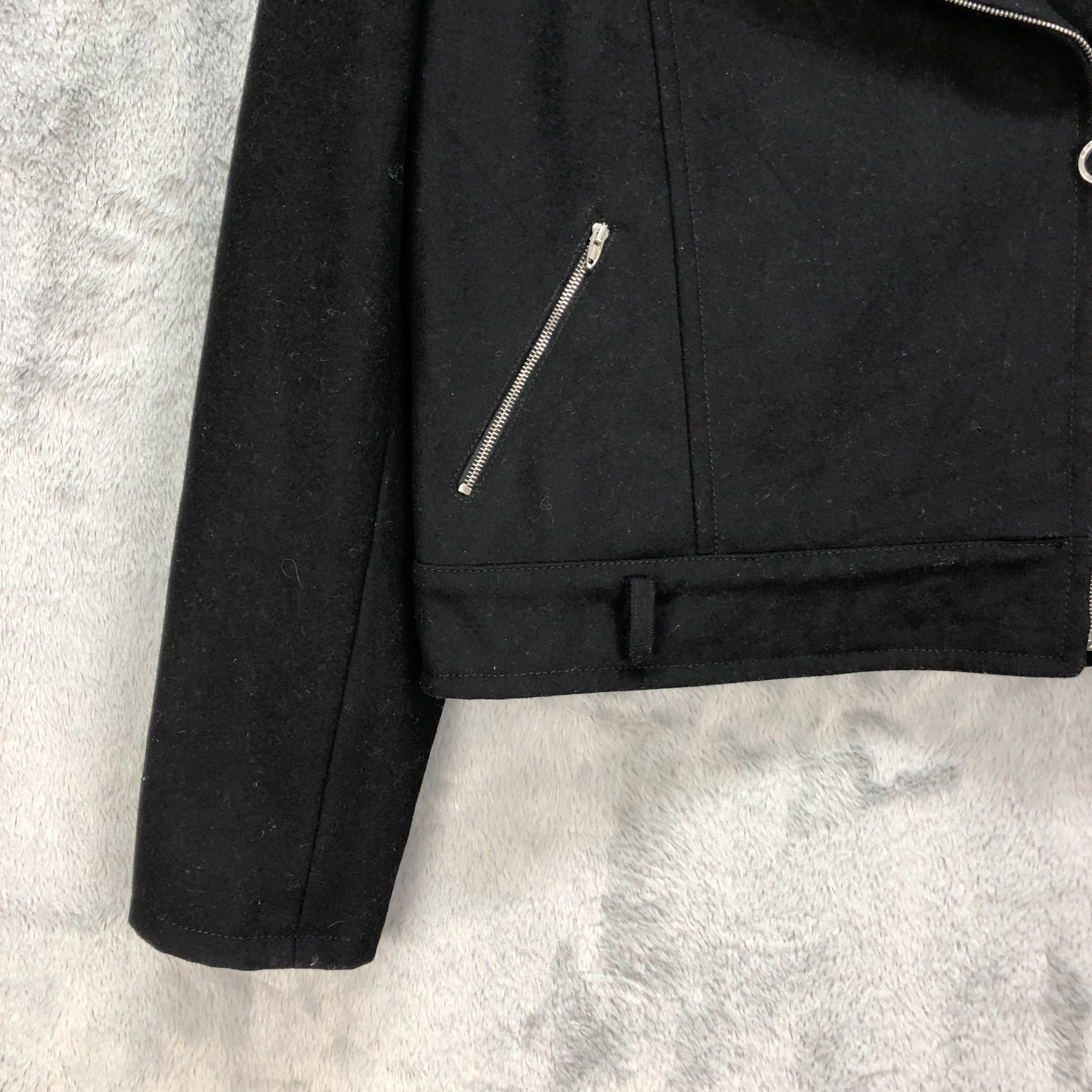 Sportmax SPORTMAX CODE WOOL DOUBLE COLLAR JACKET #5428-189 Size S / US 4 / IT 40 - 4 Thumbnail