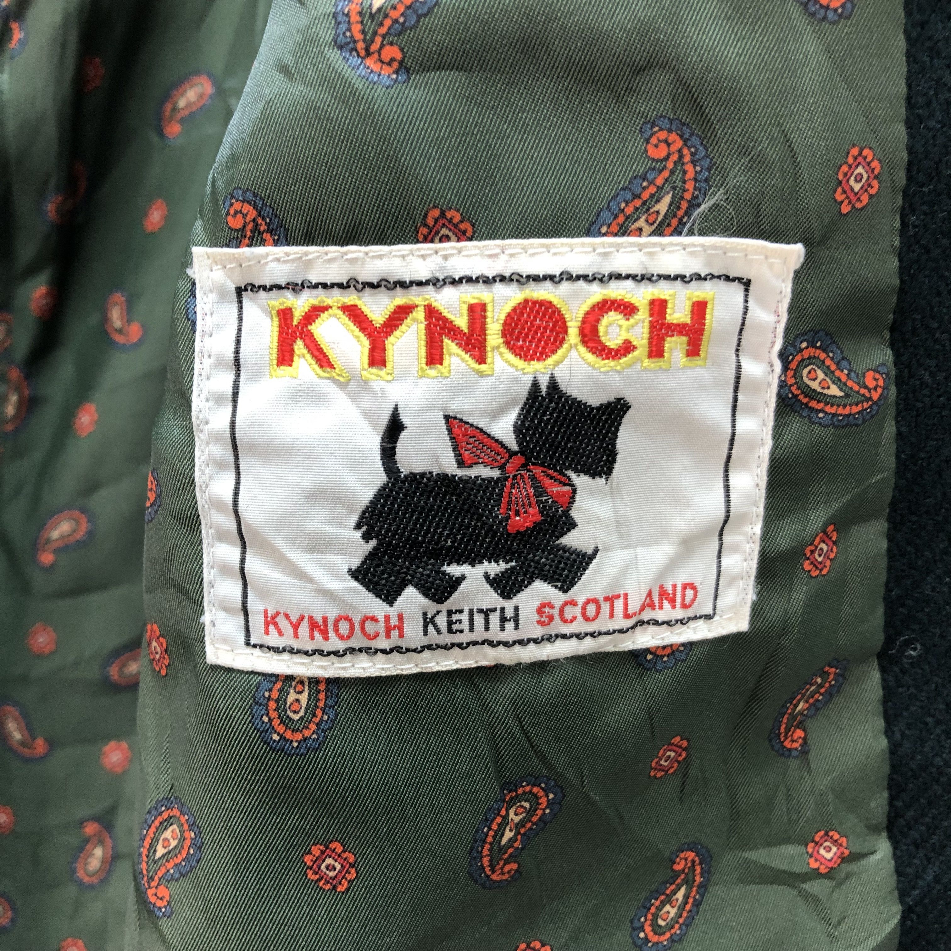 Vintage KYNOCH KEITH SCOTLAND GREEN BLAZER / SUIT JACKET #6269-57 Size US M / EU 48-50 / 2 - 8 Thumbnail