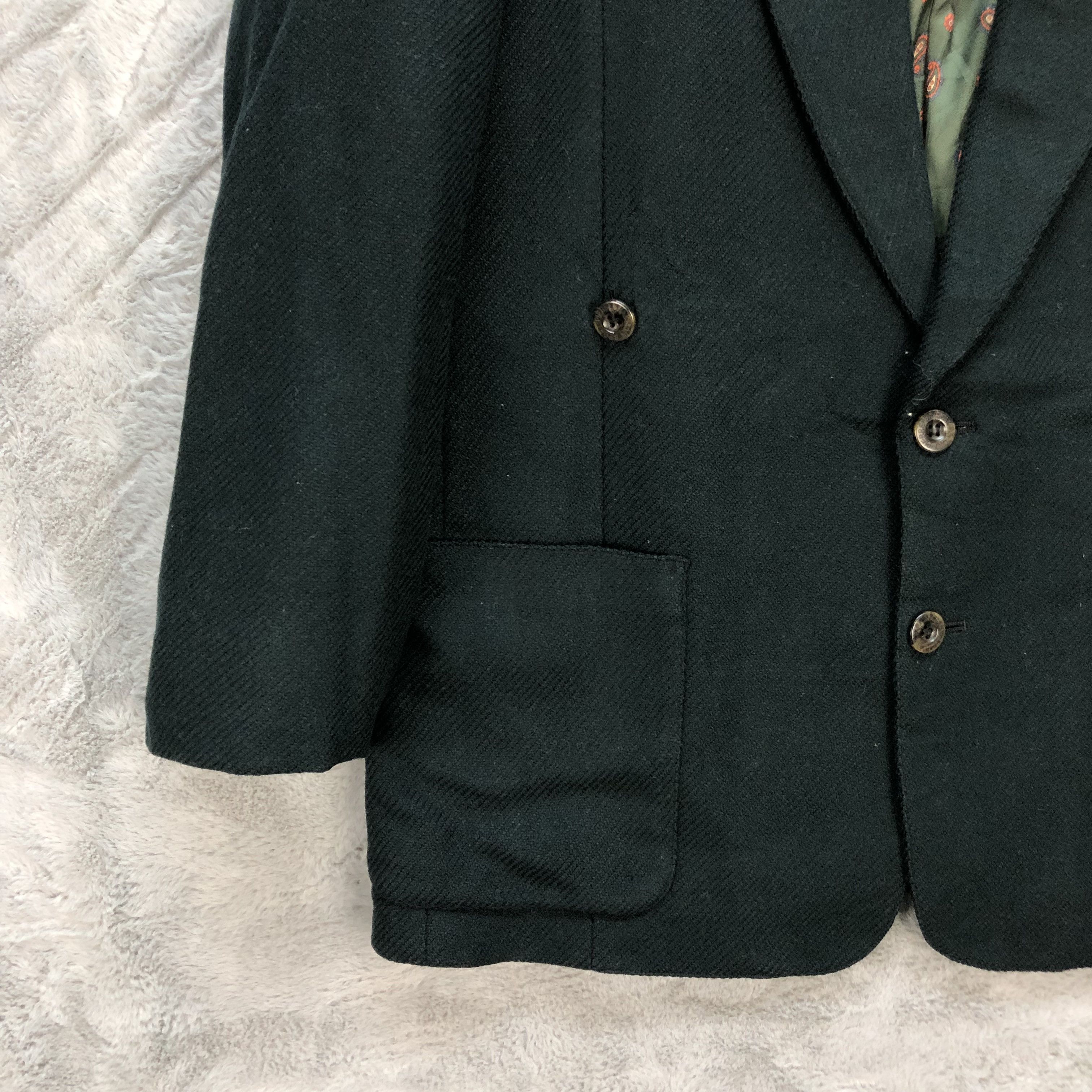 Vintage KYNOCH KEITH SCOTLAND GREEN BLAZER / SUIT JACKET #6269-57 Size US M / EU 48-50 / 2 - 4 Thumbnail