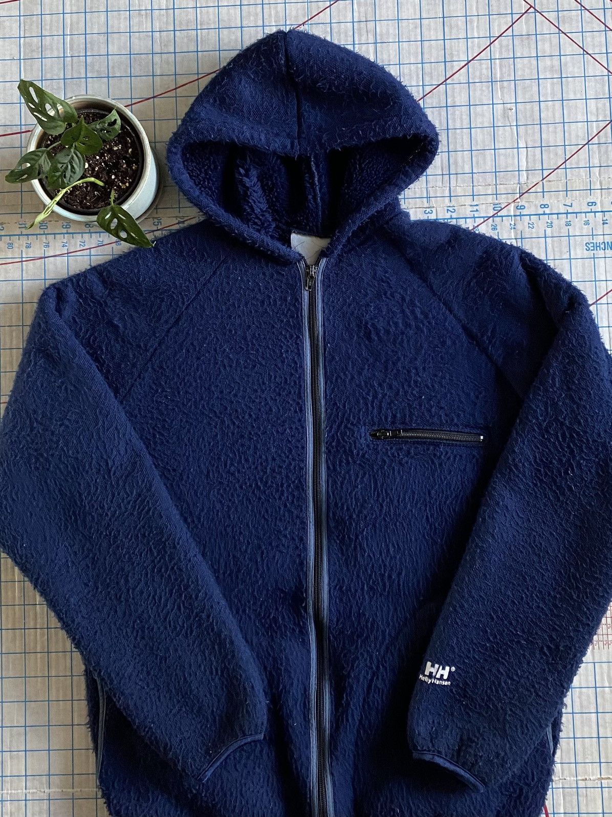 Helly Hansen × Vintage Vintage Helly Hansen Deep Pile Full Zip Fleece Hoodie Size US M / EU 48-50 / 2 - 3 Thumbnail