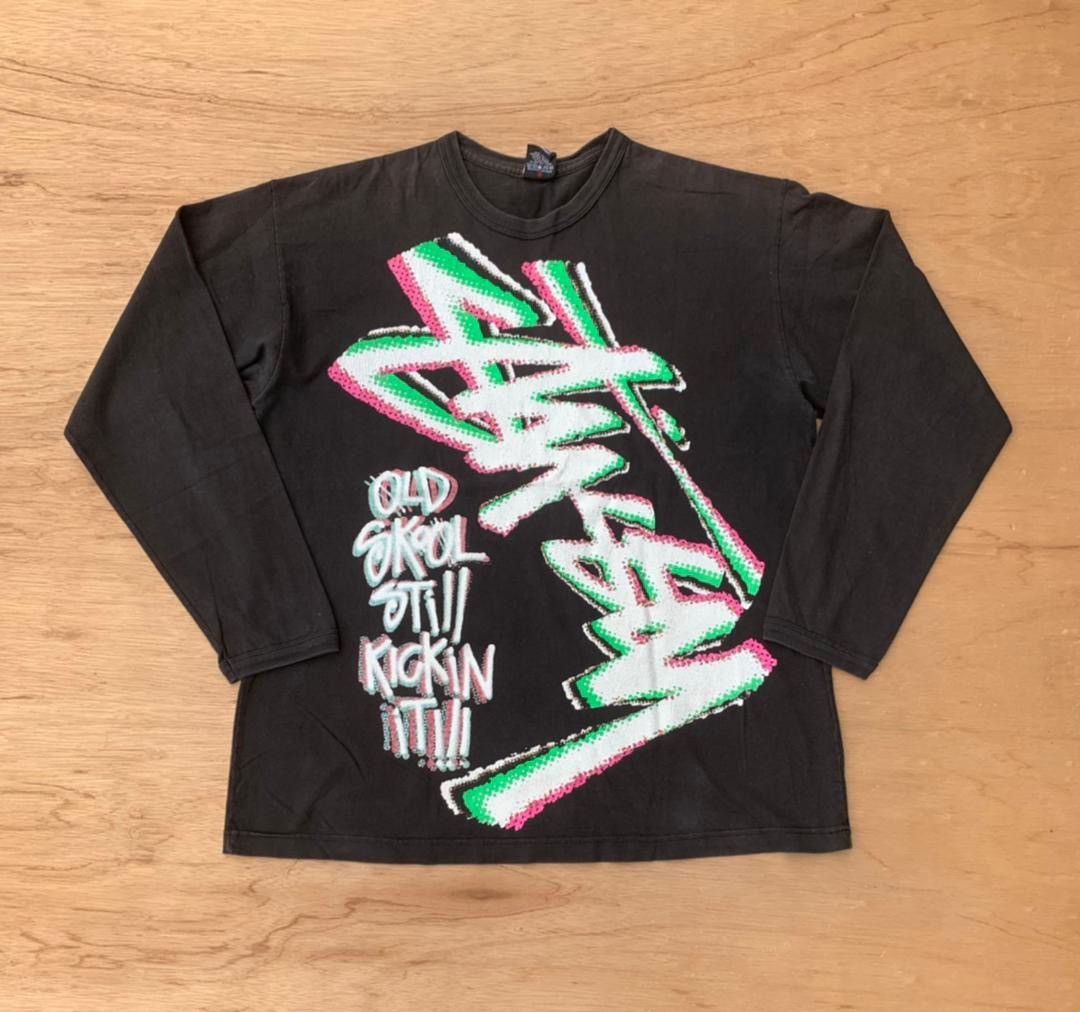 Stussy × Vintage vintage tee D - 25 Stussy Size US L / EU 52-54 / 3 - 1 Thumbnail