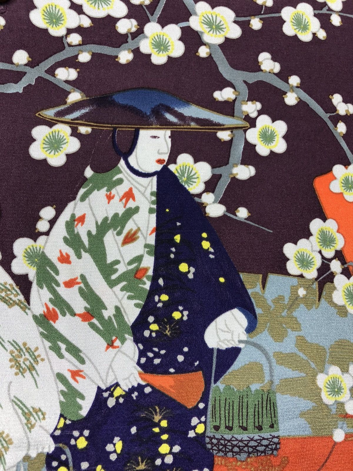 Japanese Brand Vintage Japanese Geisha Motif Aloha Shirts Size US M / EU 48-50 / 2 - 8 Thumbnail