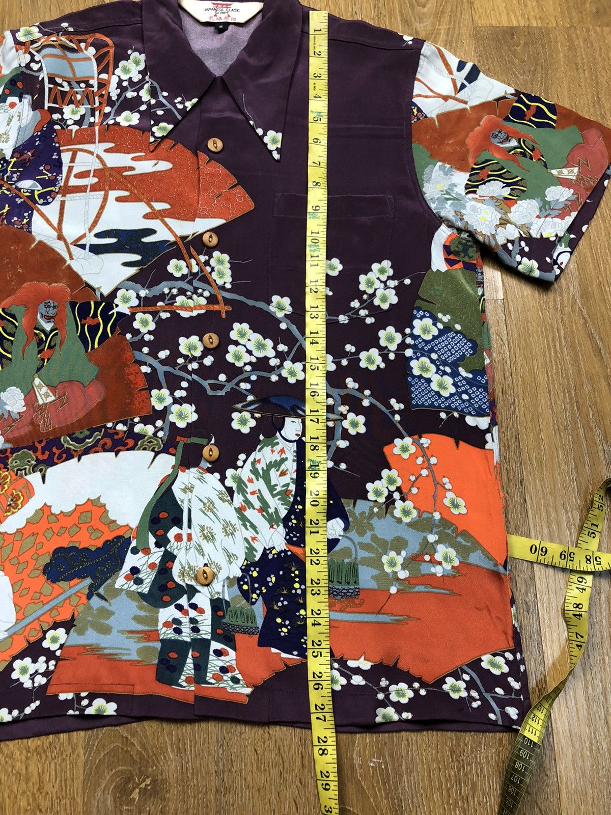Japanese Brand Vintage Japanese Geisha Motif Aloha Shirts Size US M / EU 48-50 / 2 - 12 Thumbnail