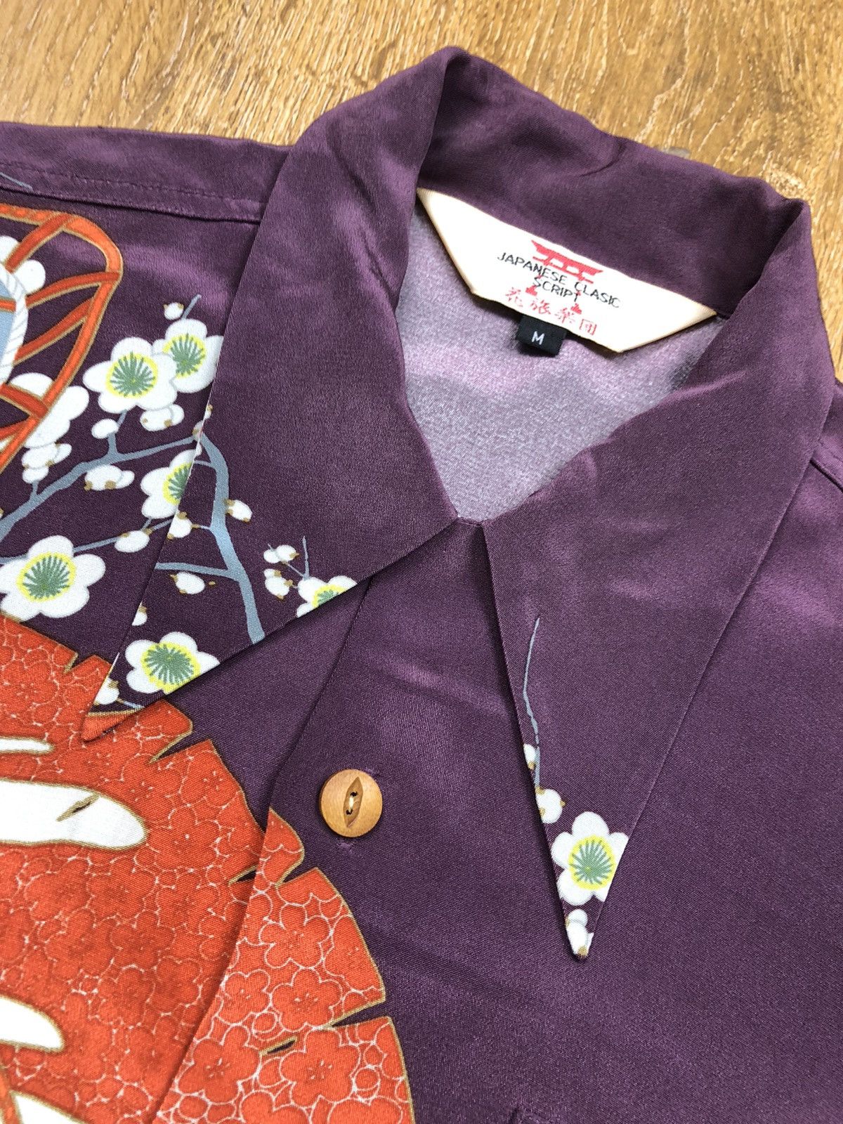 Japanese Brand Vintage Japanese Geisha Motif Aloha Shirts Size US M / EU 48-50 / 2 - 5 Thumbnail