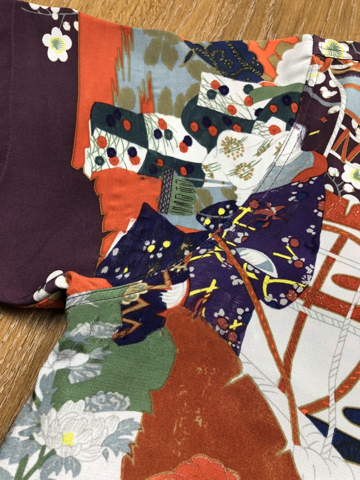 Japanese Brand Vintage Japanese Geisha Motif Aloha Shirts Size US M / EU 48-50 / 2 - 9 Thumbnail