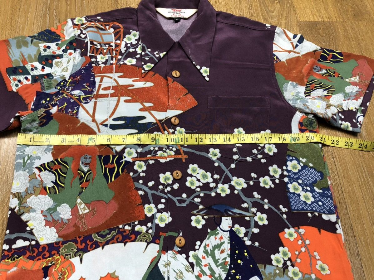 Japanese Brand Vintage Japanese Geisha Motif Aloha Shirts Size US M / EU 48-50 / 2 - 11 Thumbnail