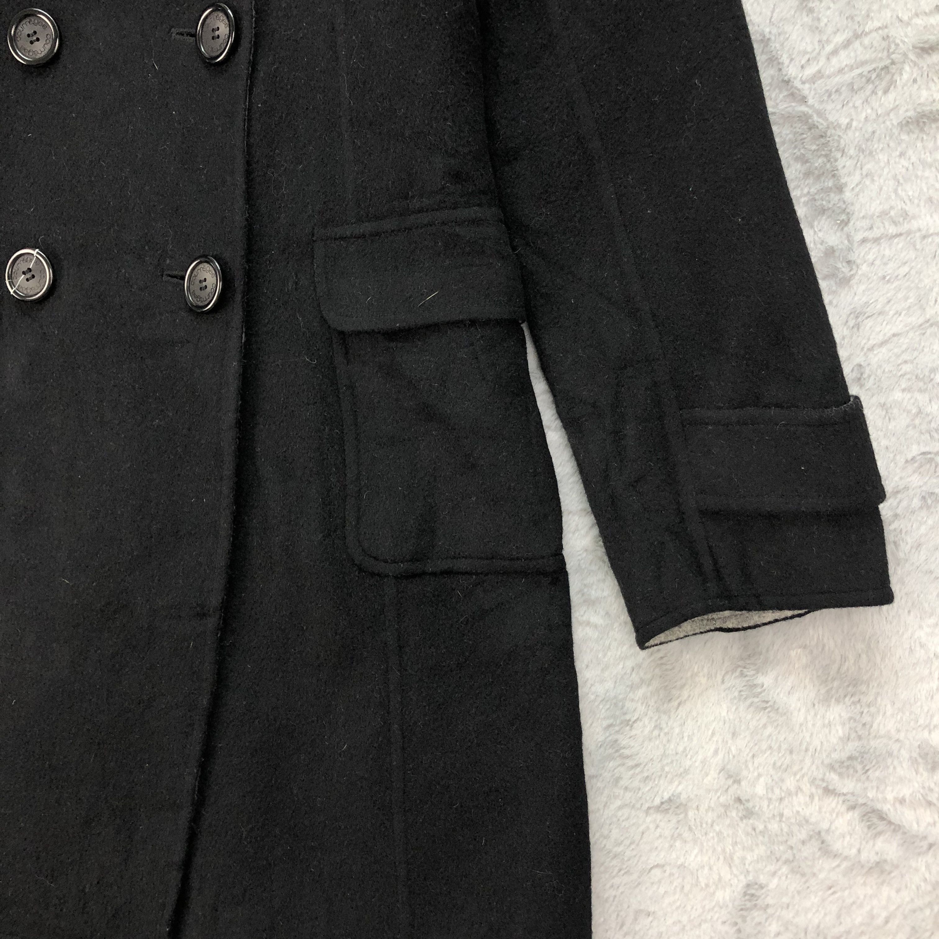 Courreges Courreges Double Breasted Wool Long Coat #4564-159 Size S / US 4 / IT 40 - 6 Thumbnail