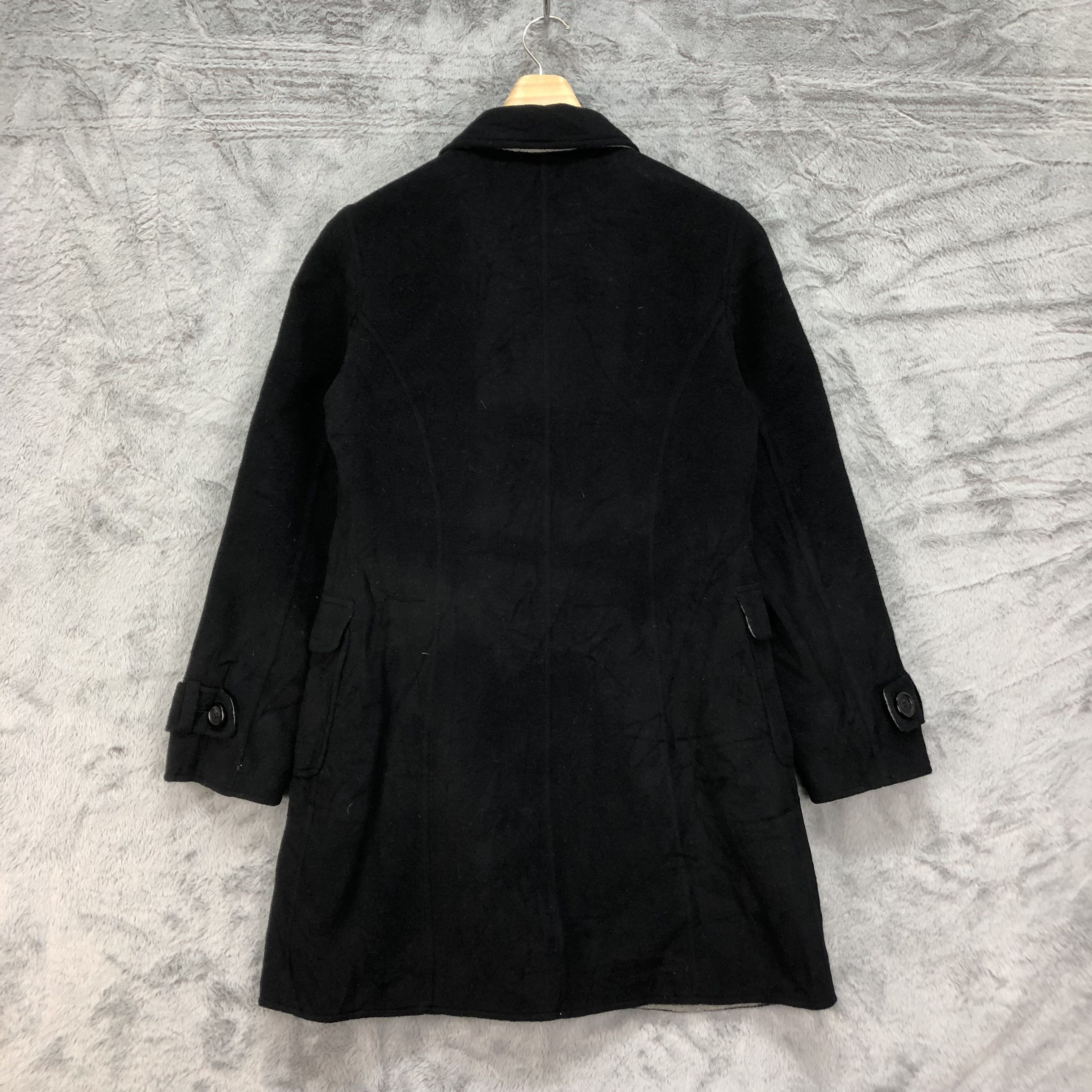 Courreges Courreges Double Breasted Wool Long Coat #4564-159 Size S / US 4 / IT 40 - 11 Thumbnail