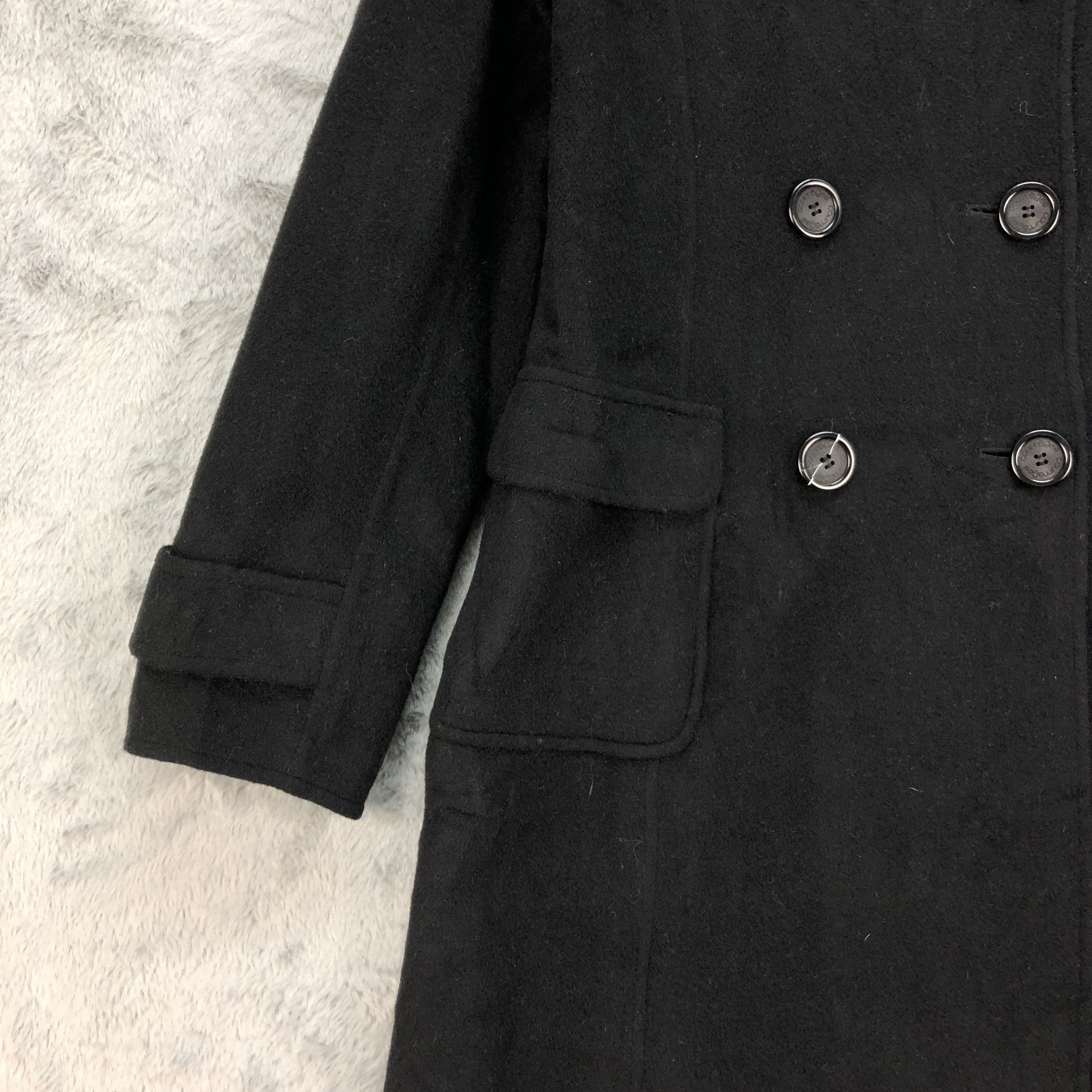 Courreges Courreges Double Breasted Wool Long Coat #4564-159 Size S / US 4 / IT 40 - 5 Thumbnail