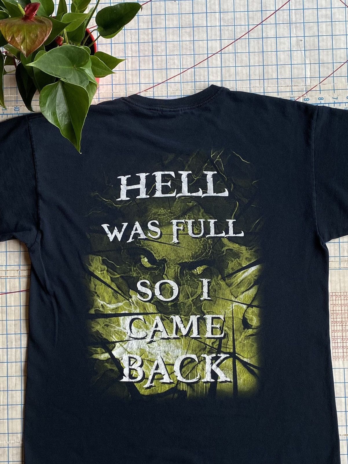 Band Tees × Rock T Shirt × Tour Tee Cradle of Filth Hell Was Full 