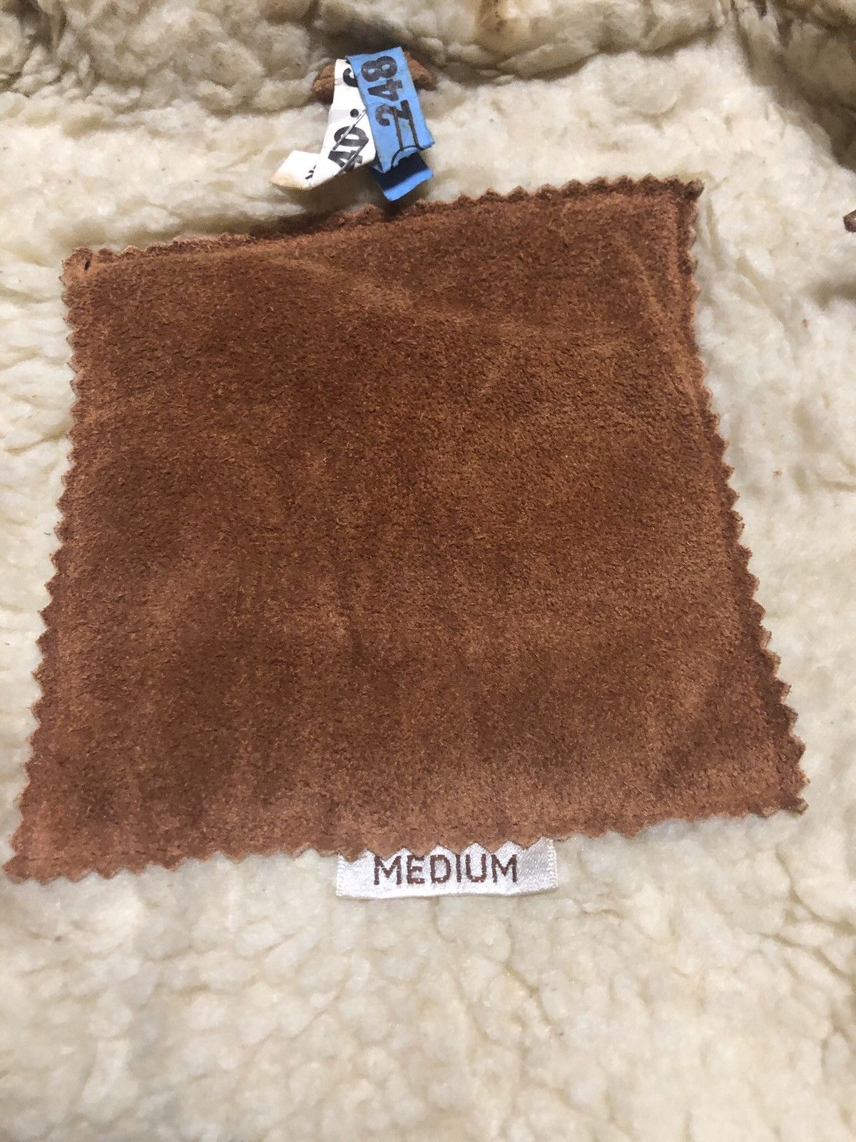 Designer × Vintage 🔥DELETE TODAY❌Vtg Suede Jacket Shearling Custom Size US L / EU 52-54 / 3 - 4 Thumbnail