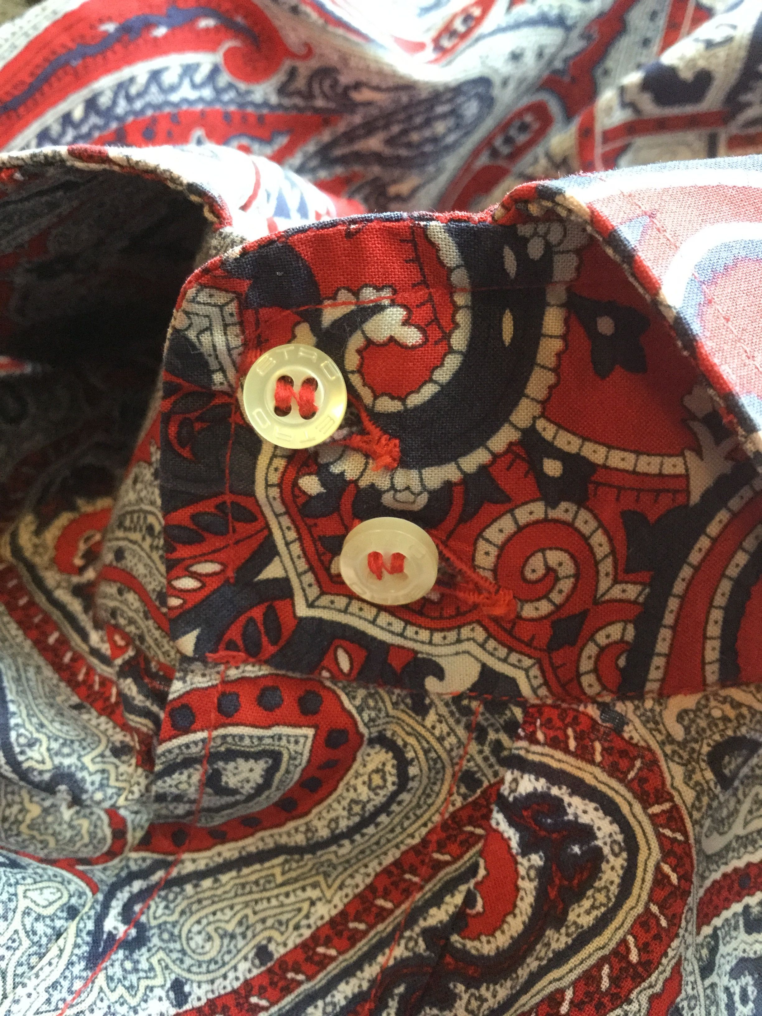 Etro Bandana Paisley shirt.Like Gucci or Visvim shirts Size US S / EU 44-46 / 1 - 4 Thumbnail