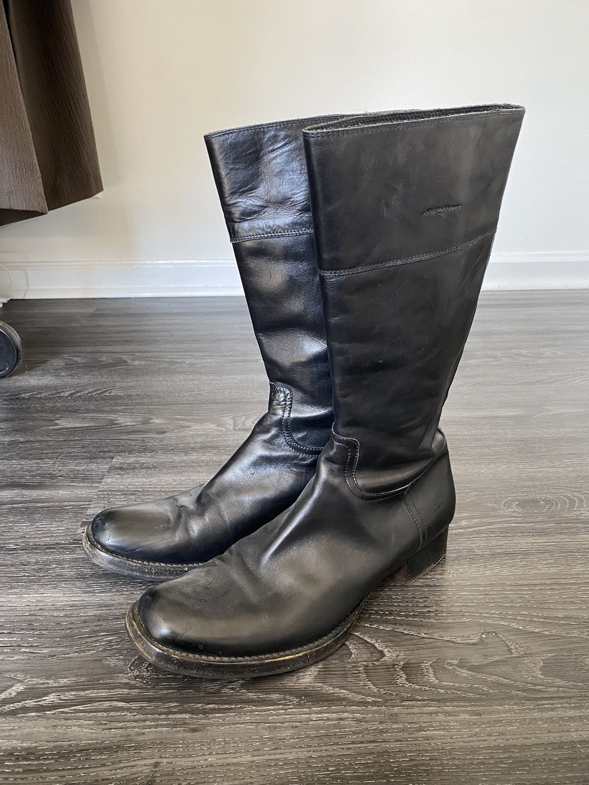 Miu Miu Leather Calf High boots Miu Miu Size US 10 / EU 43 - 1 Thumbnail