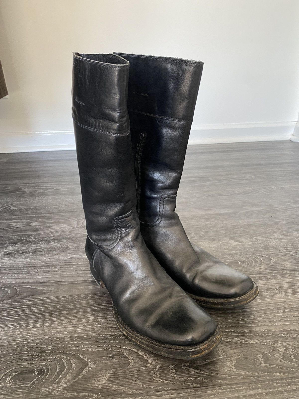Miu Miu Leather Calf High boots Miu Miu Size US 10 / EU 43 - 3 Thumbnail