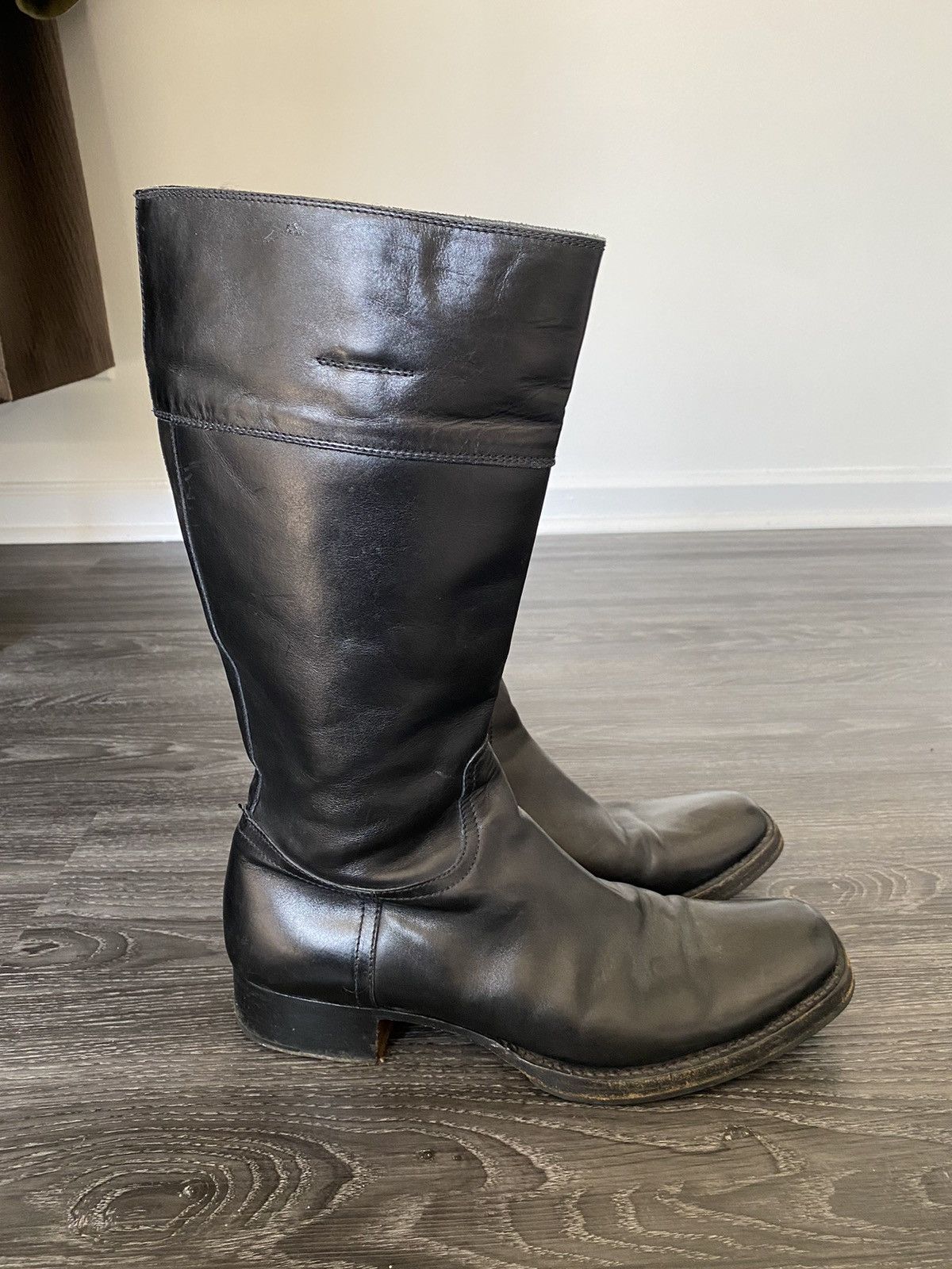 Miu Miu Leather Calf High boots Miu Miu Size US 10 / EU 43 - 4 Thumbnail