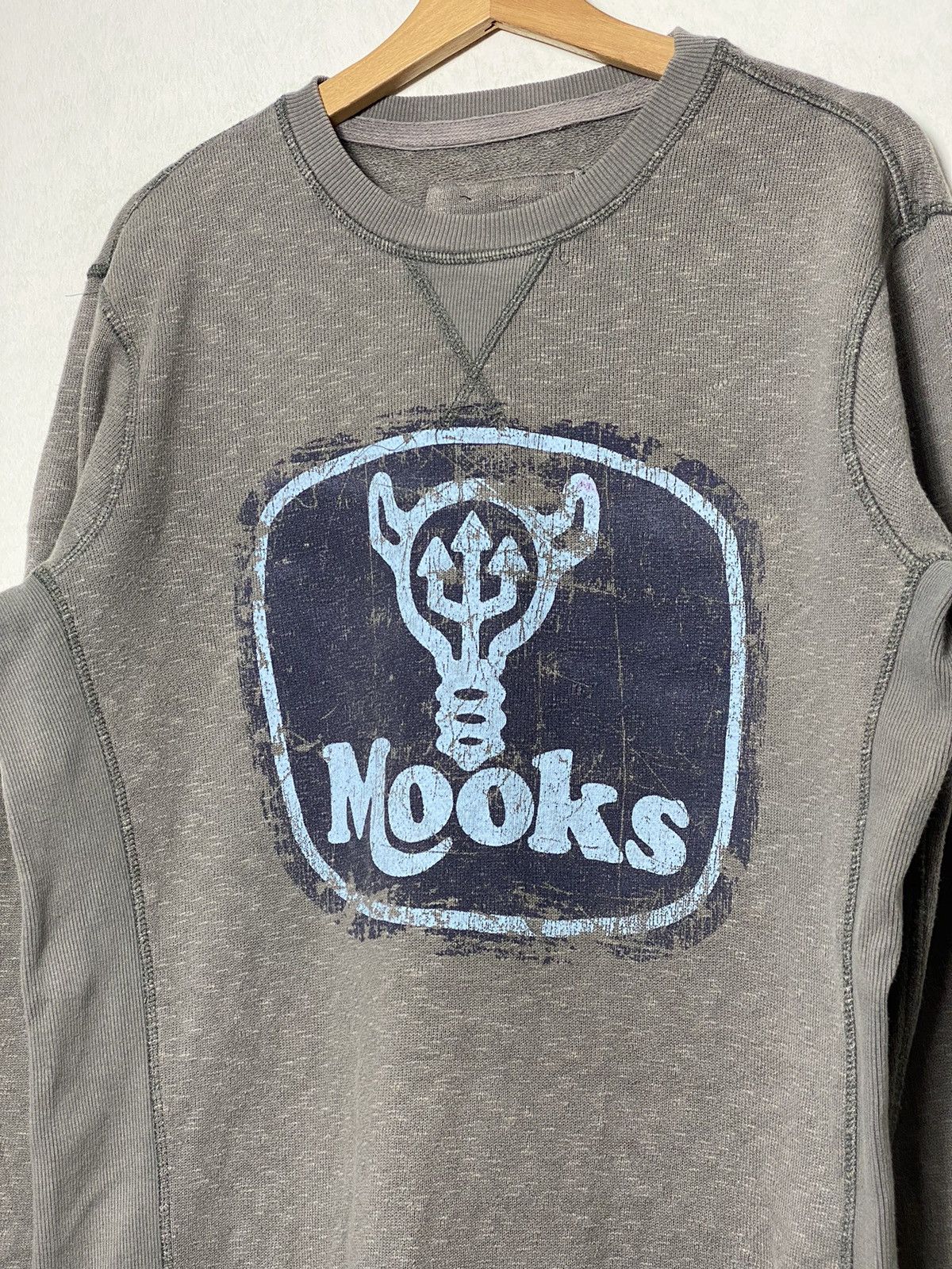 Japanese Brand × Vintage Vintage Mooks Crewneck / Travis Stussy Scott Size US L / EU 52-54 / 3 - 2 Thumbnail