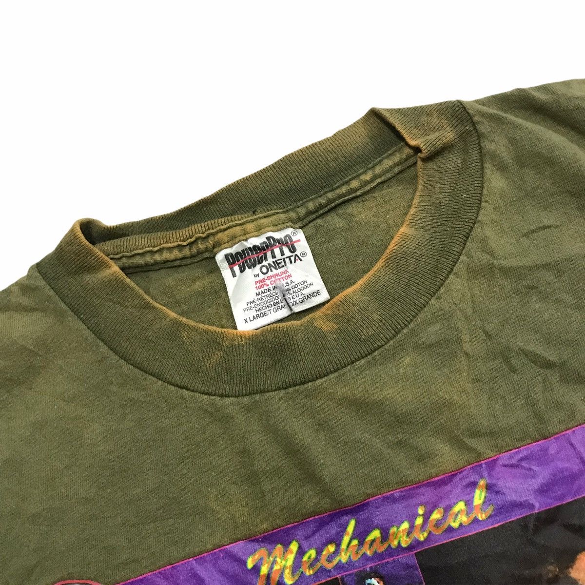 POP MAGAZINE Vintage 90s Survival Research Laboratories Mark Pauline Tee Size US L / EU 52-54 / 3 - 3 Thumbnail