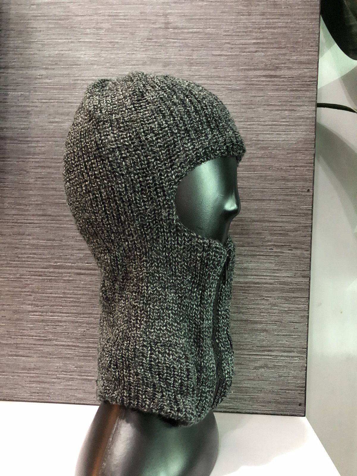 Japanese Brand Zipper FullFace Mask Beanie Hat Cap Size ONE SIZE - 4 Thumbnail