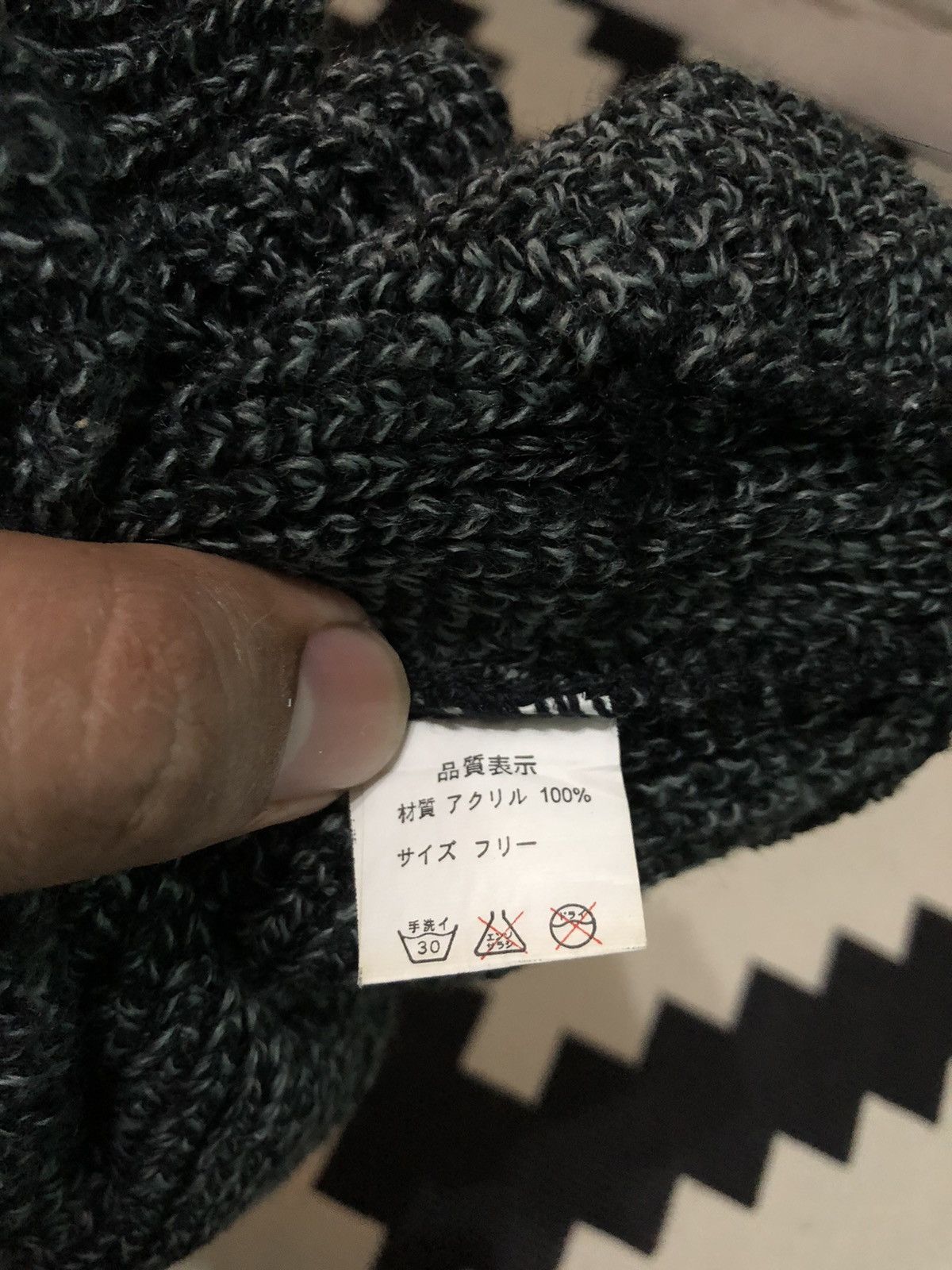 Japanese Brand Zipper FullFace Mask Beanie Hat Cap Size ONE SIZE - 7 Thumbnail
