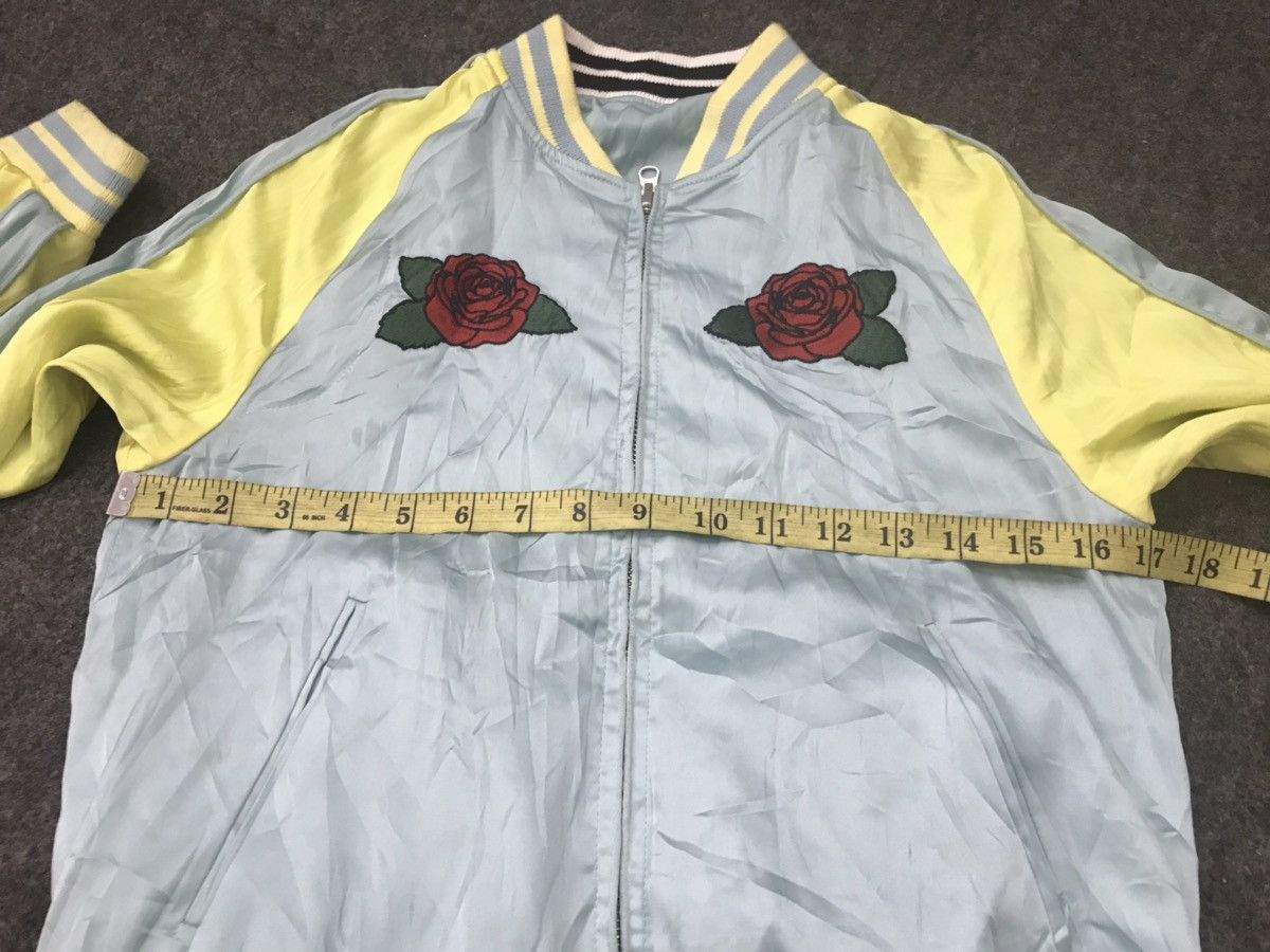 Japanese Brand Sukajan Survernir Embroidery Tiger Suka Jacket Satin Size S / US 4 / IT 40 - 10 Thumbnail