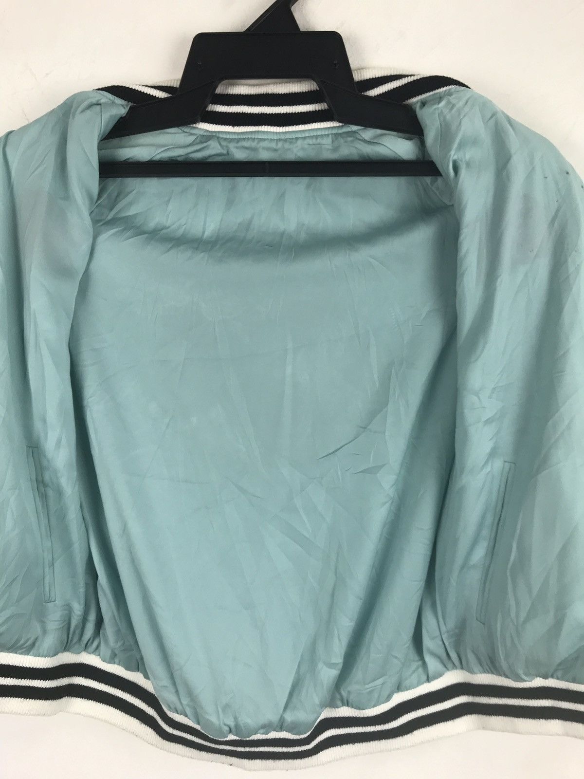 Japanese Brand Sukajan Survernir Embroidery Tiger Suka Jacket Satin Size S / US 4 / IT 40 - 16 Thumbnail