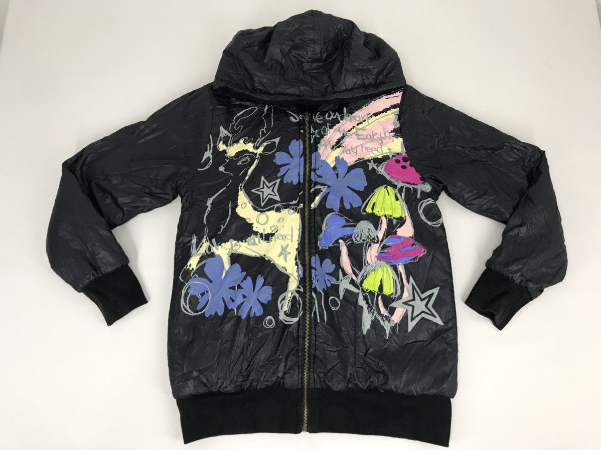 Japanese Brand Abstract Design Scolar Paint Sketch Word Art Sherpa Size US S / EU 44-46 / 1 - 1 Thumbnail