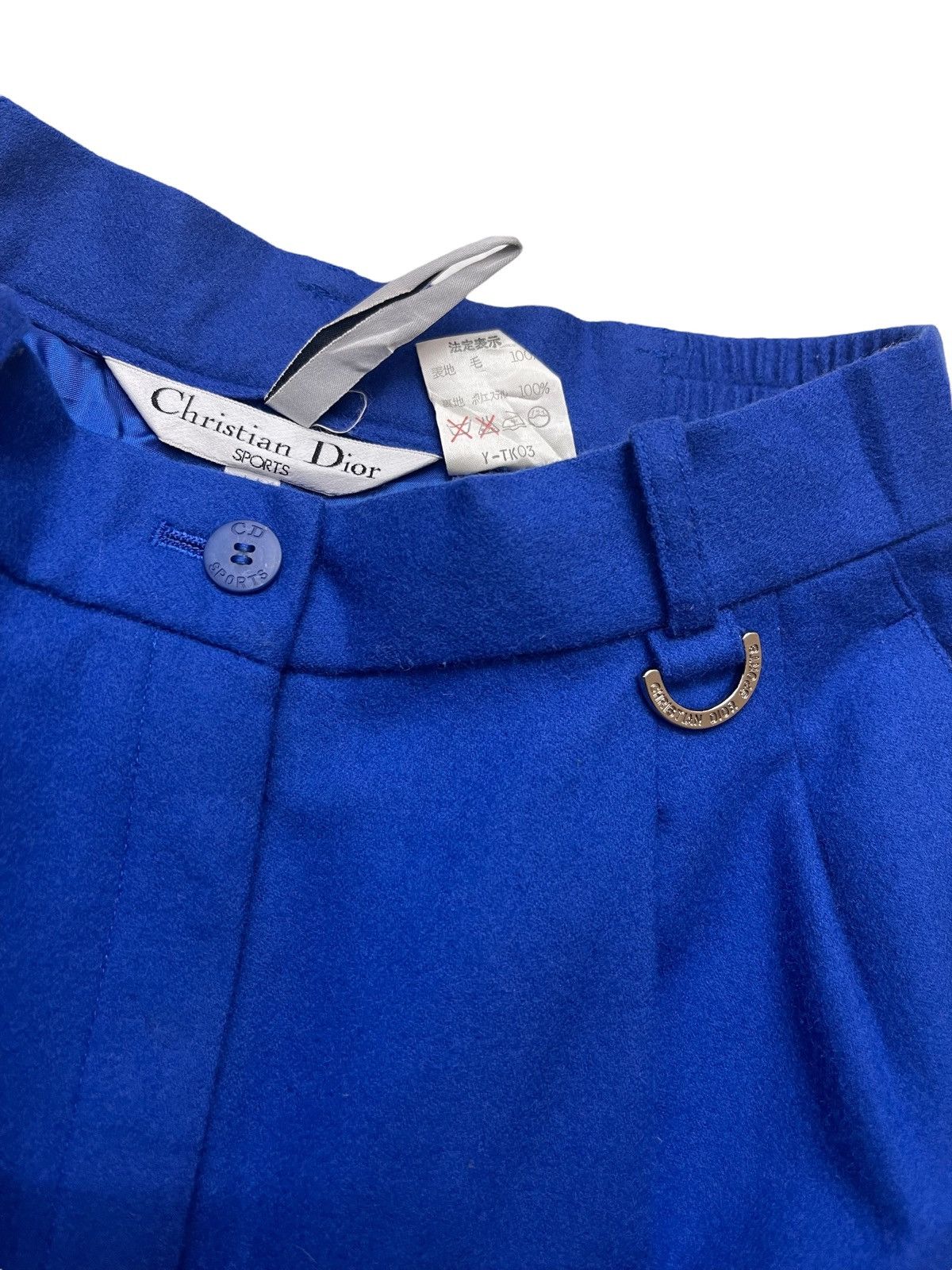 Christian Dior Monsieur Christian Dior High Waist Trousers Pants Size 26" / US 2 / IT 38 - 3 Thumbnail