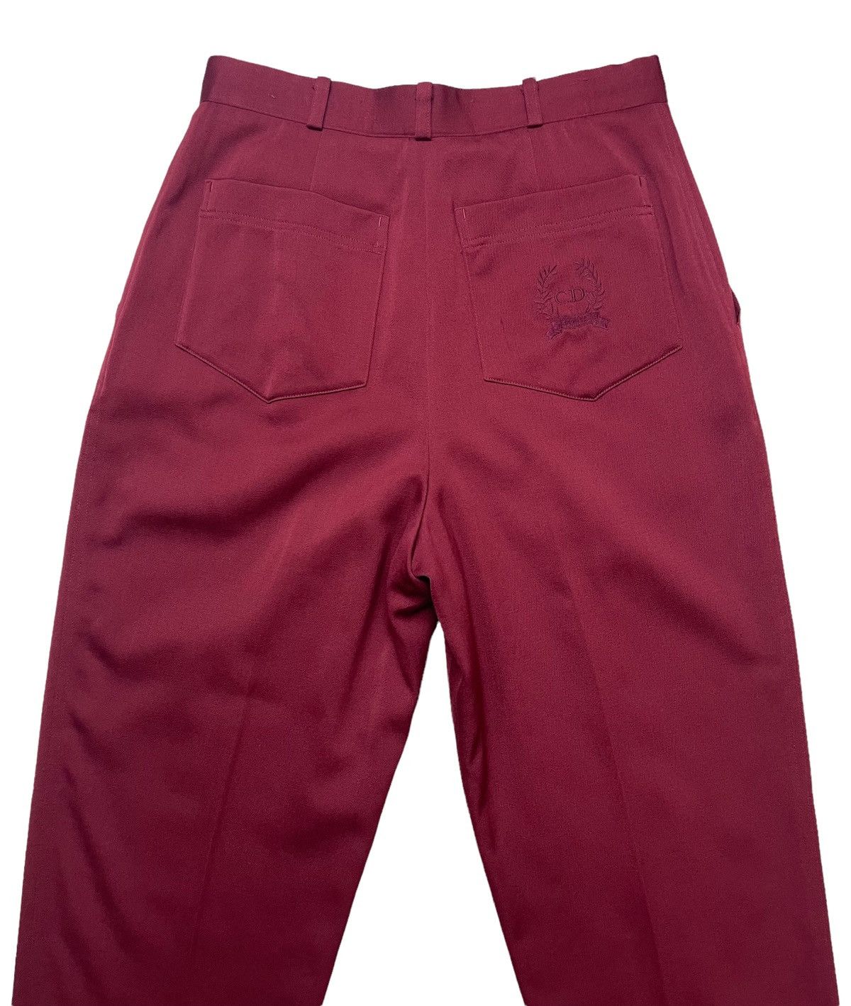 Christian Dior Monsieur Christian Dior High Waist Trousers Pants Size 28" / US 6 / IT 42 - 6 Thumbnail