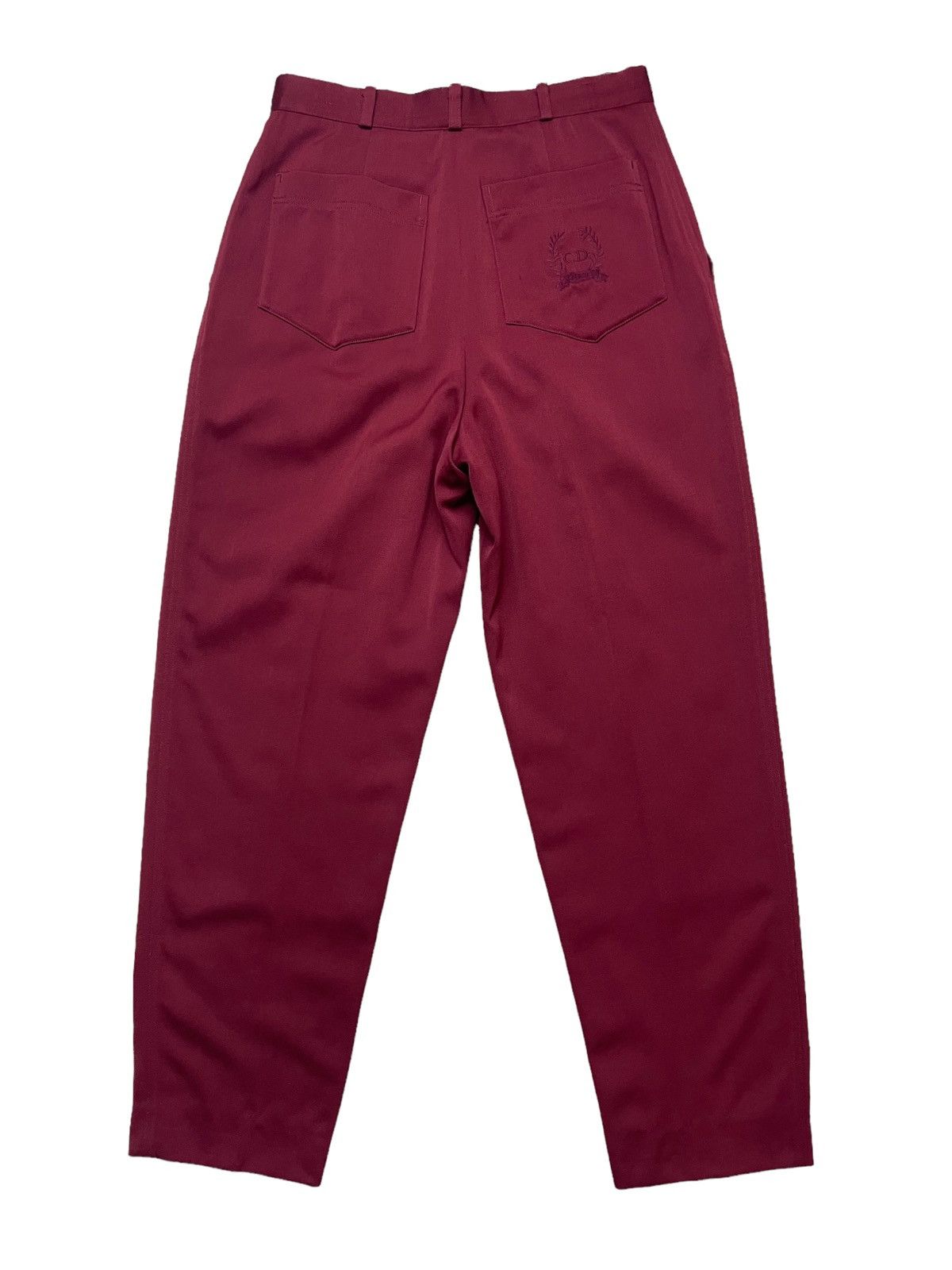 Christian Dior Monsieur Christian Dior High Waist Trousers Pants Size 28" / US 6 / IT 42 - 2 Thumbnail
