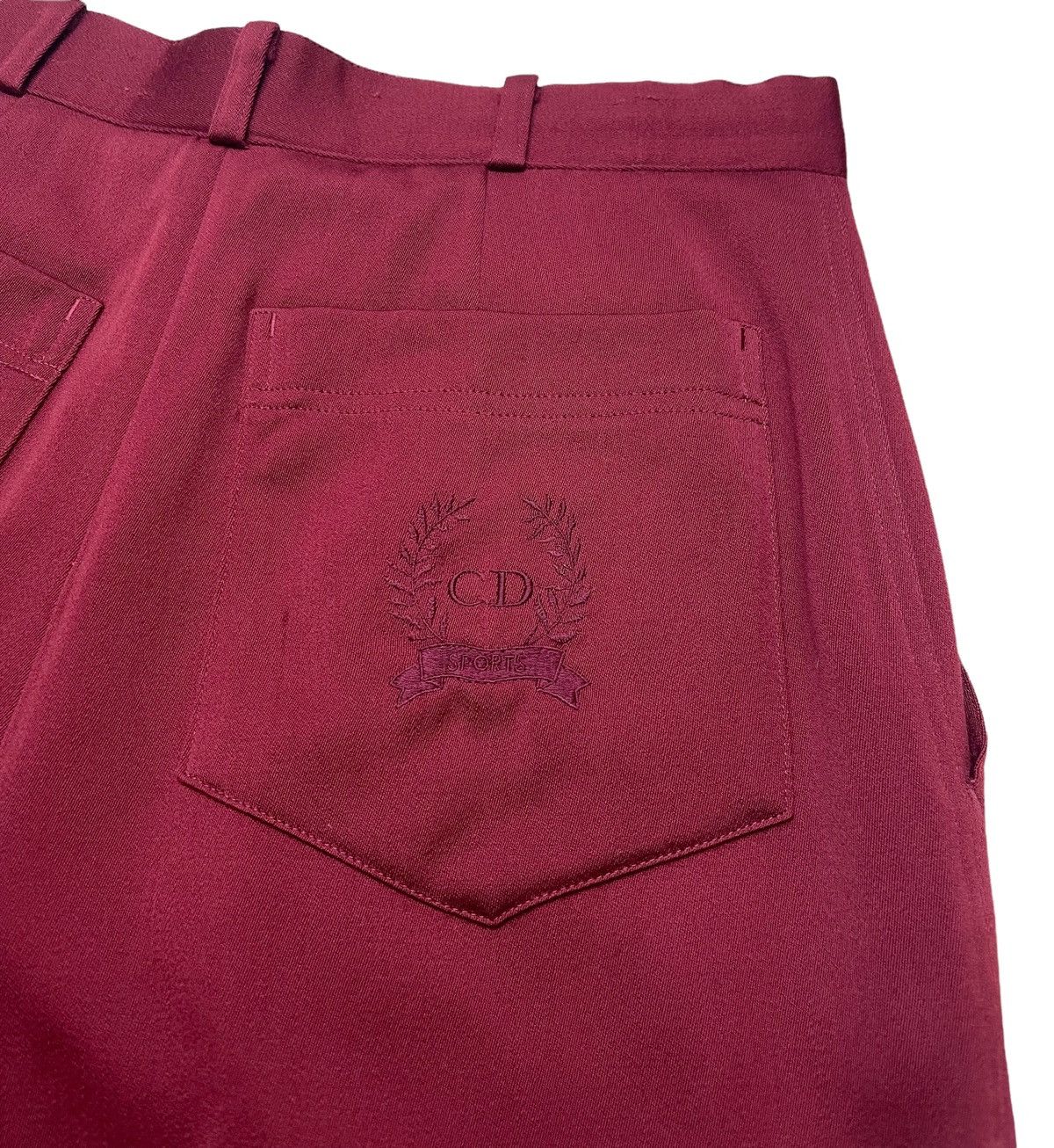 Christian Dior Monsieur Christian Dior High Waist Trousers Pants Size 28" / US 6 / IT 42 - 3 Thumbnail