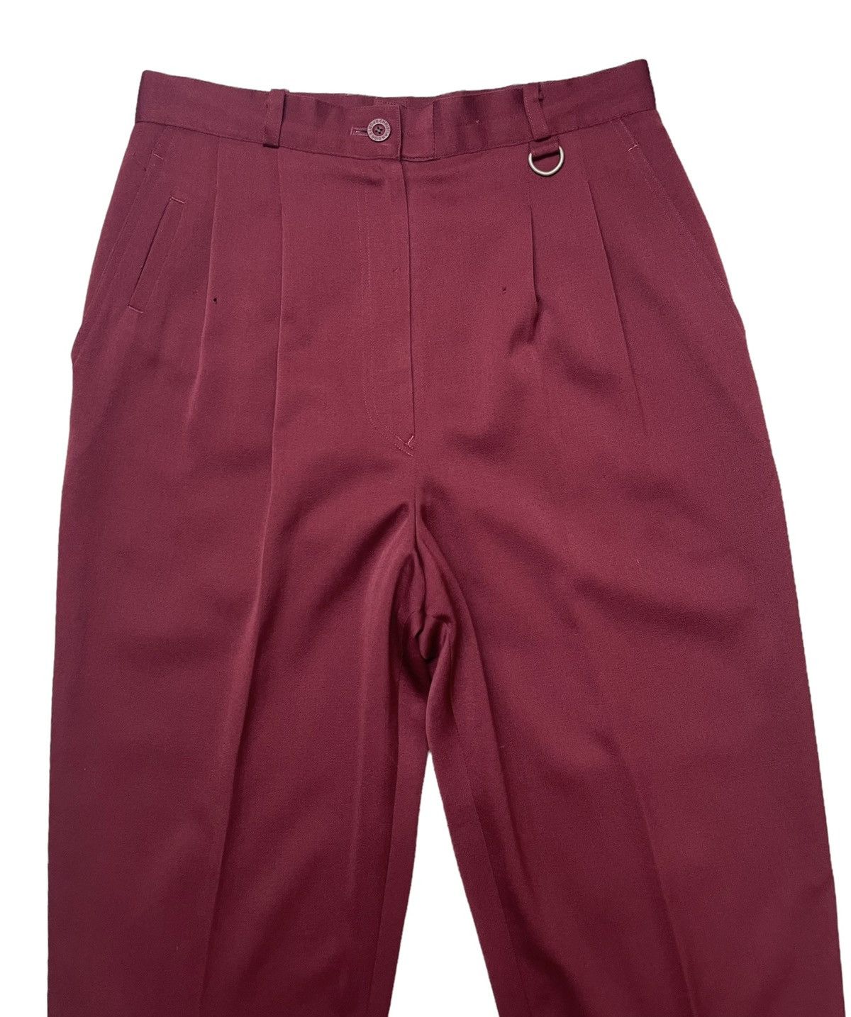 Christian Dior Monsieur Christian Dior High Waist Trousers Pants Size 28" / US 6 / IT 42 - 4 Thumbnail