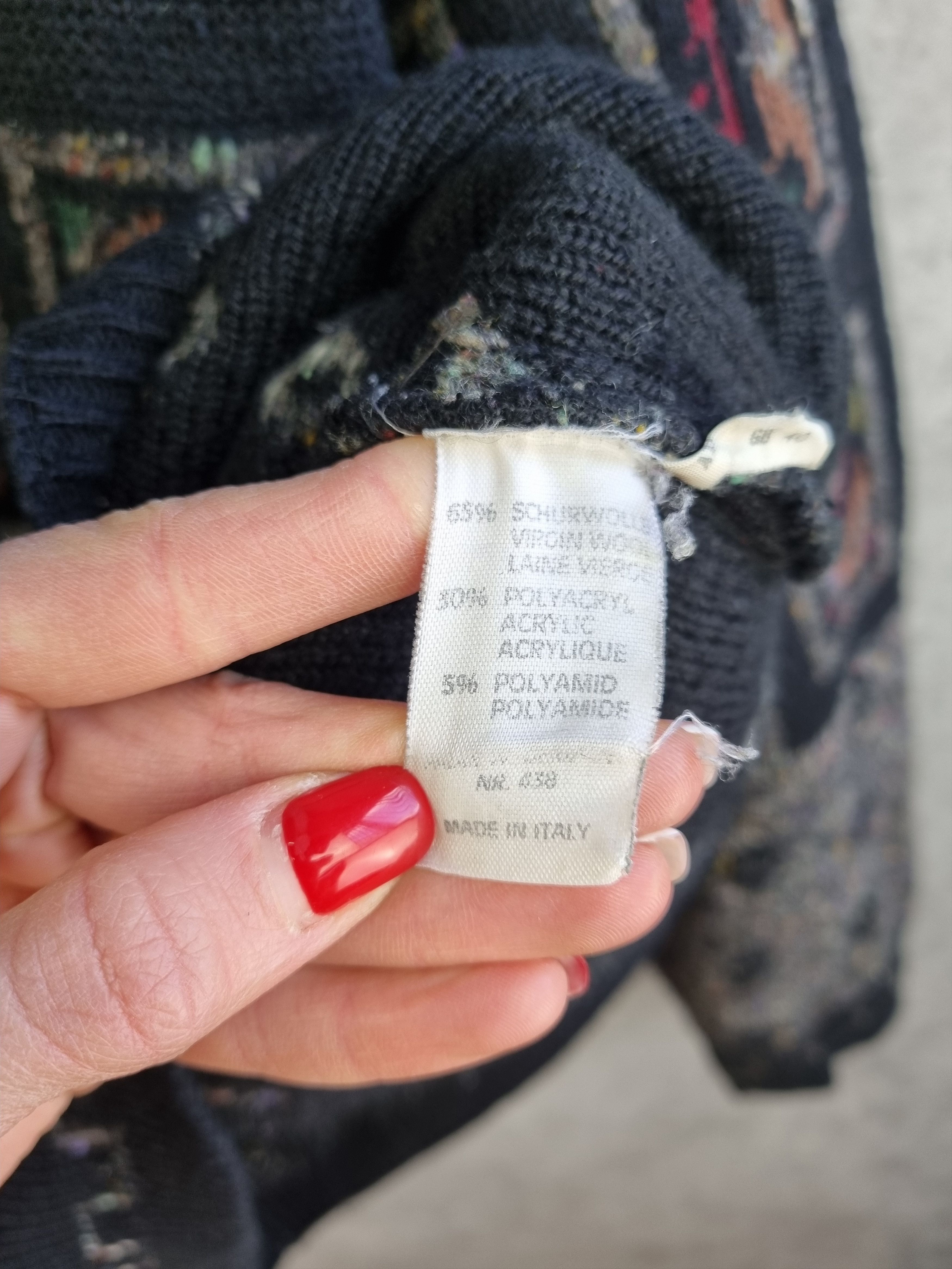 Hugo Boss 90s Rare HUGO BOSS Creation Wool Knitted Sweater Size US L / EU 52-54 / 3 - 7 Thumbnail